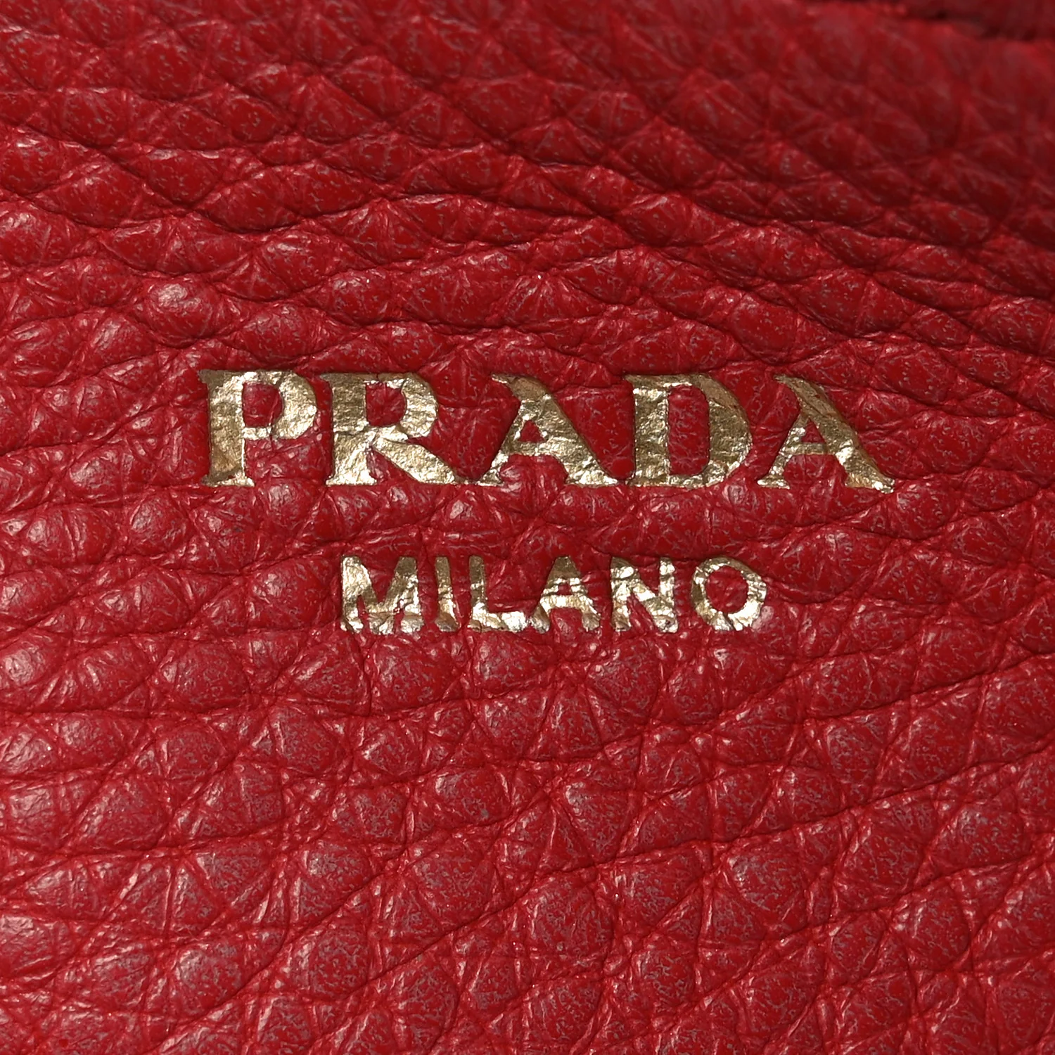 Vitello Daino Top Handle Shoulder Bag Rosso - Image 6