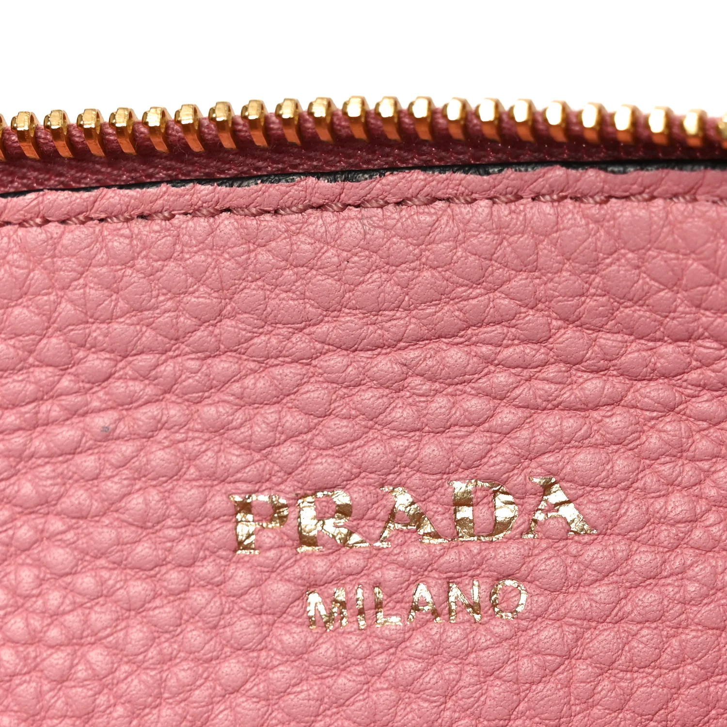Vitello Daino Top Handle Zip Tote Petalo - Image 6
