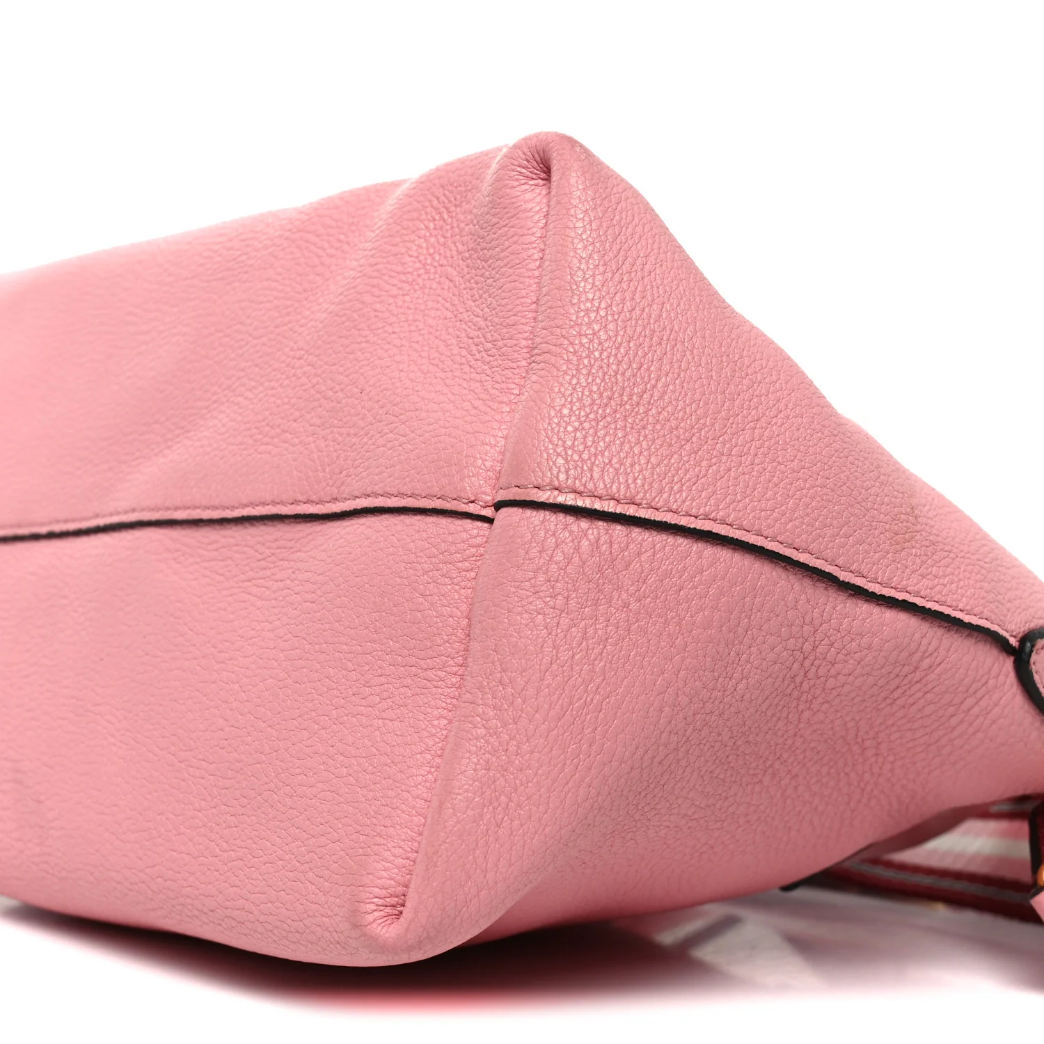 Vitello Daino Top Handle Zip Tote Petalo - Image 9