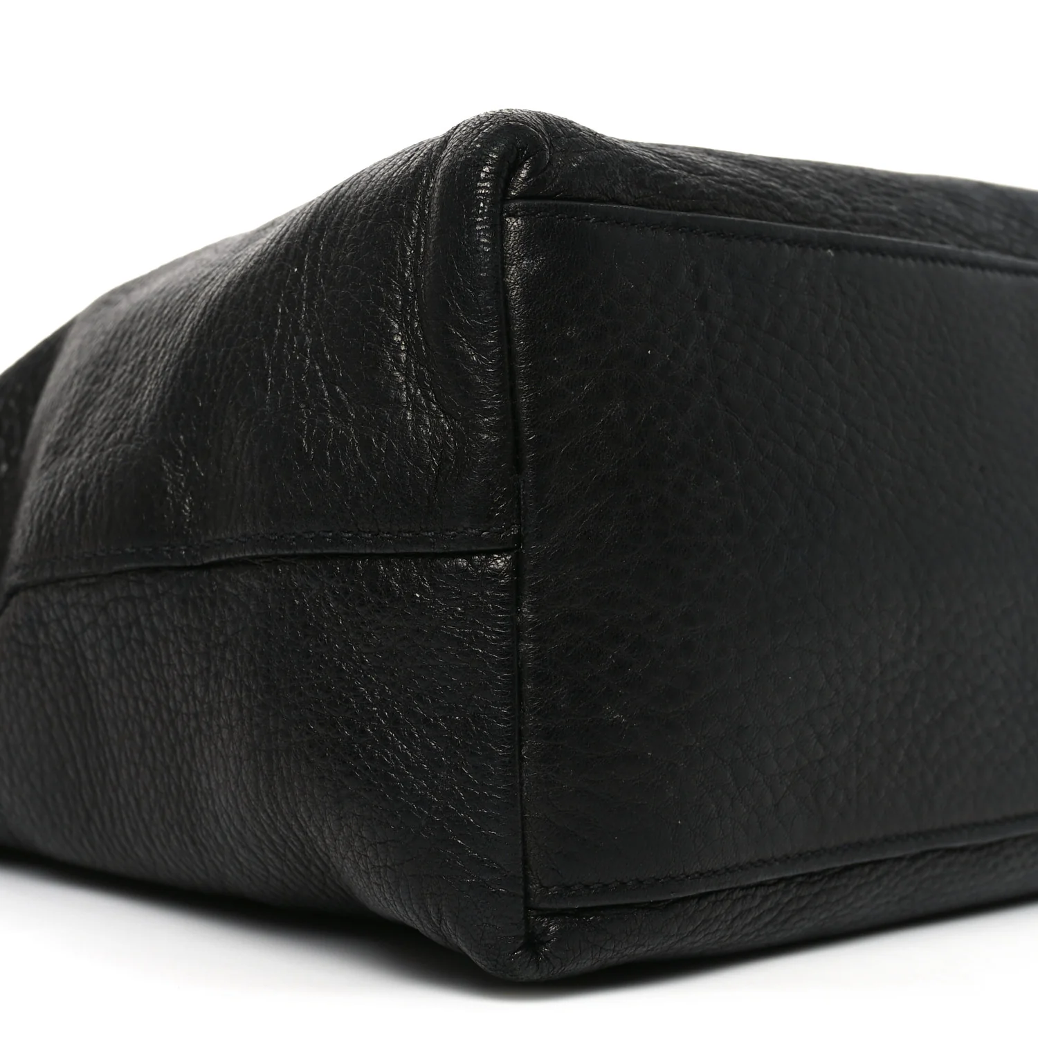 Vitello Daino Tote Black - Image 15
