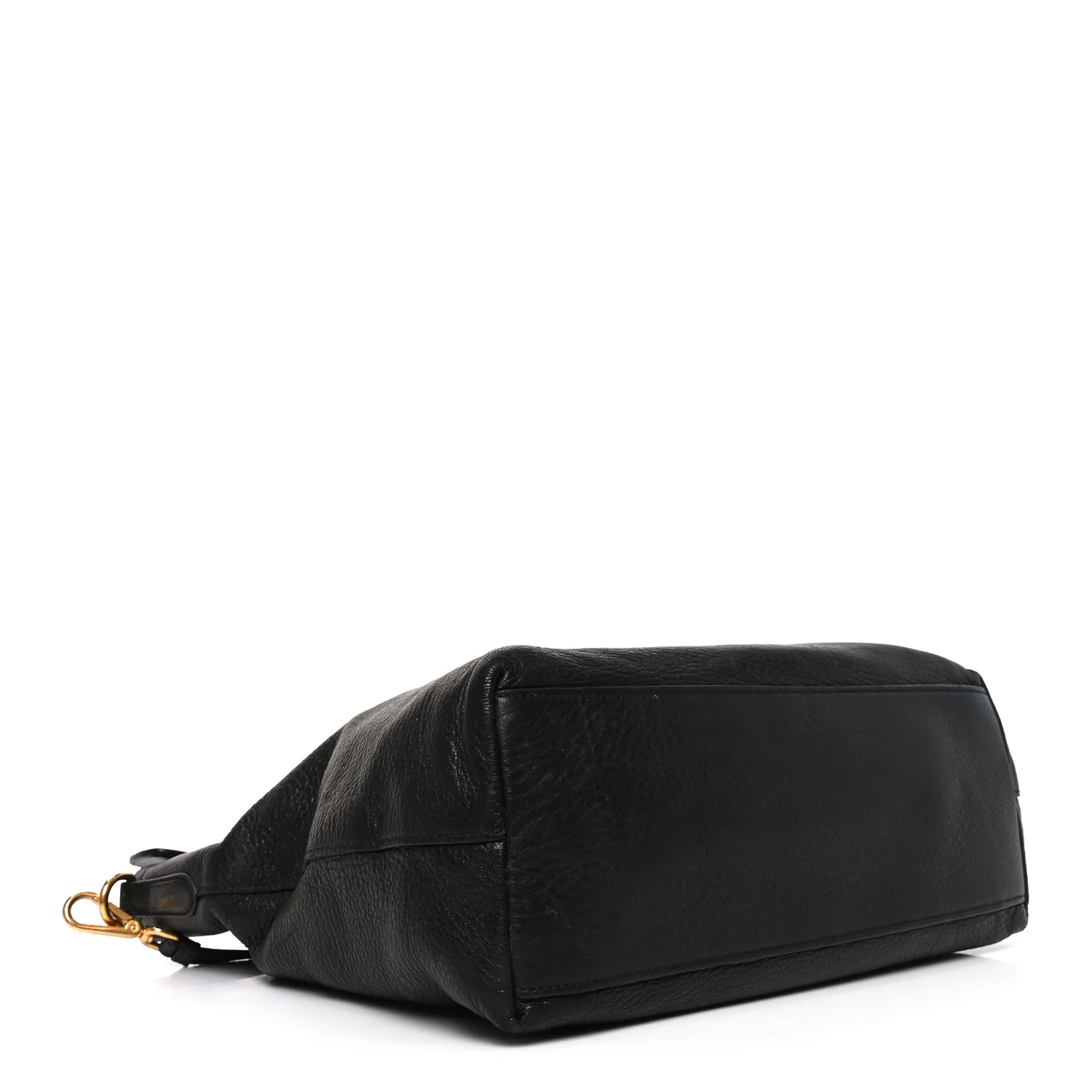 Vitello Daino Tote Black - Image 6