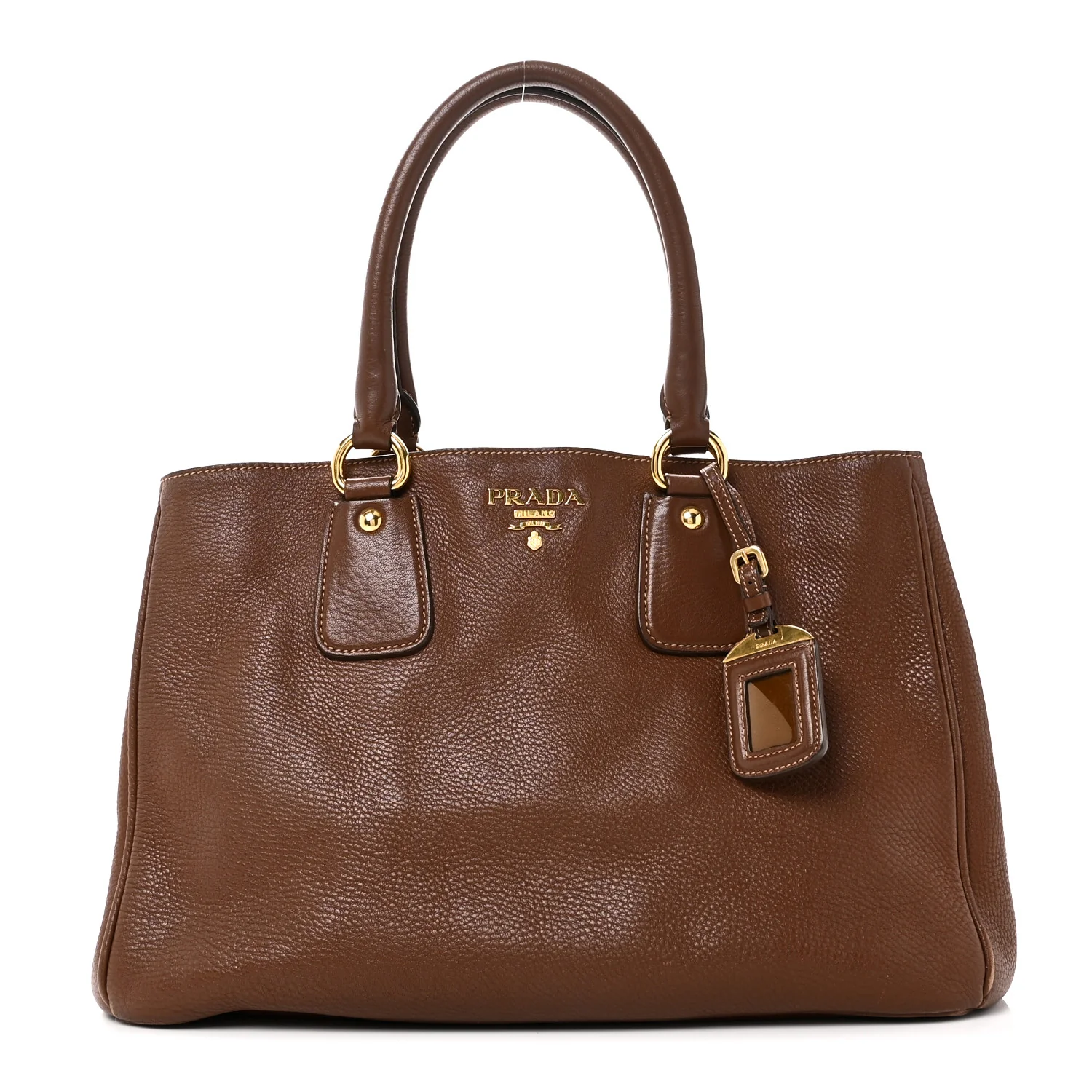Vitello Daino Tote Palissandro