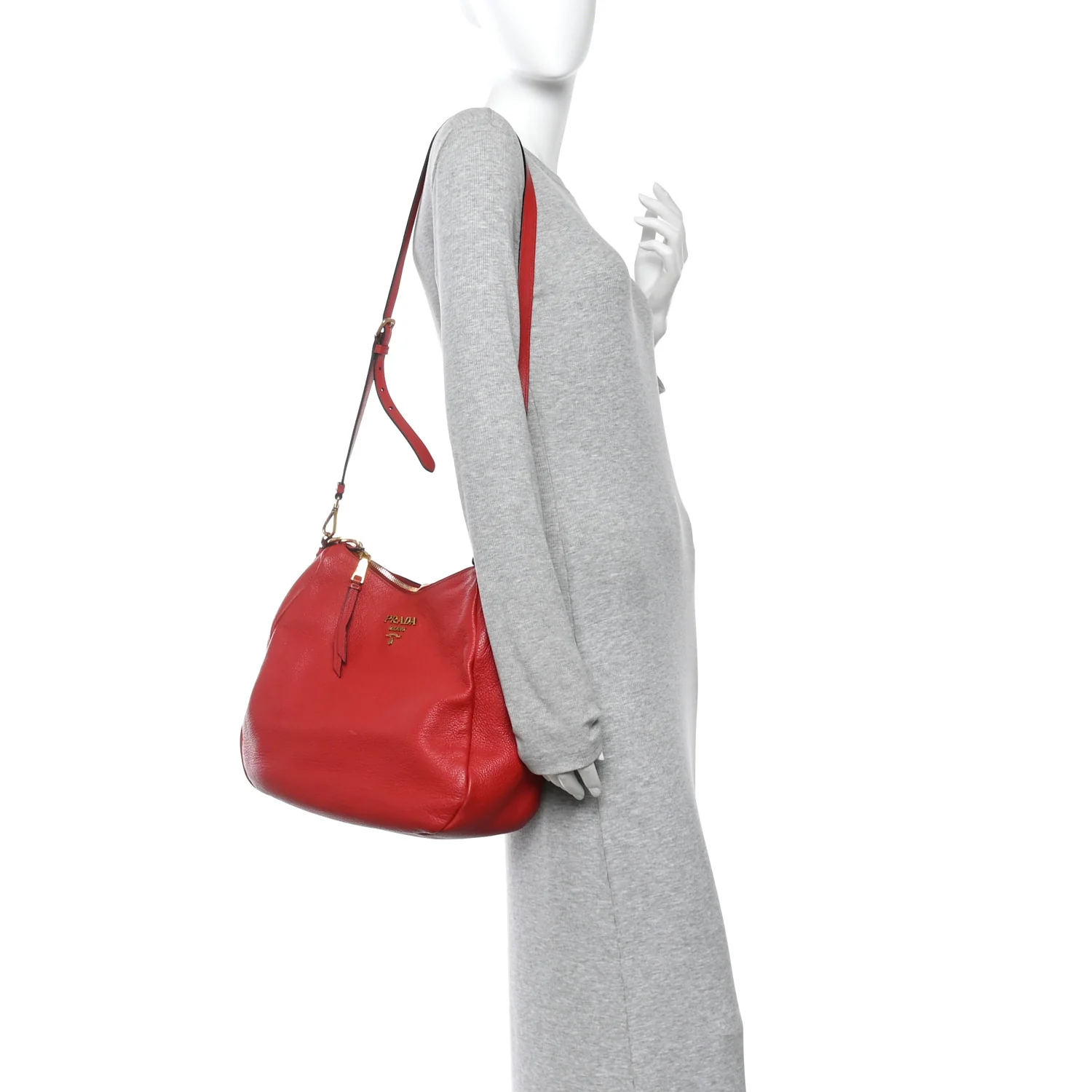 Vitello Phenix Hobo Rosso - Image 2