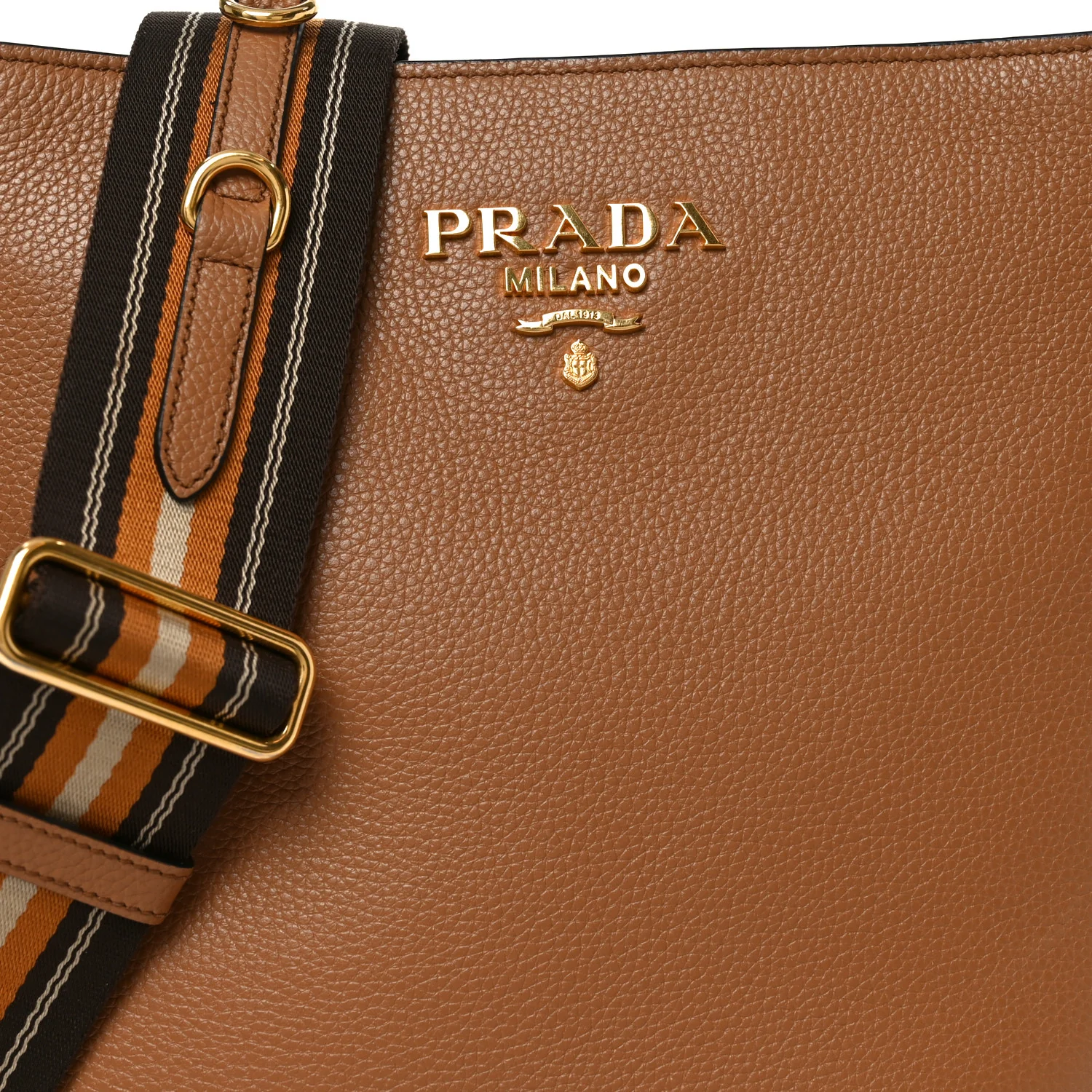 Vitello Phenix Logo Hobo Caramel - Image 7