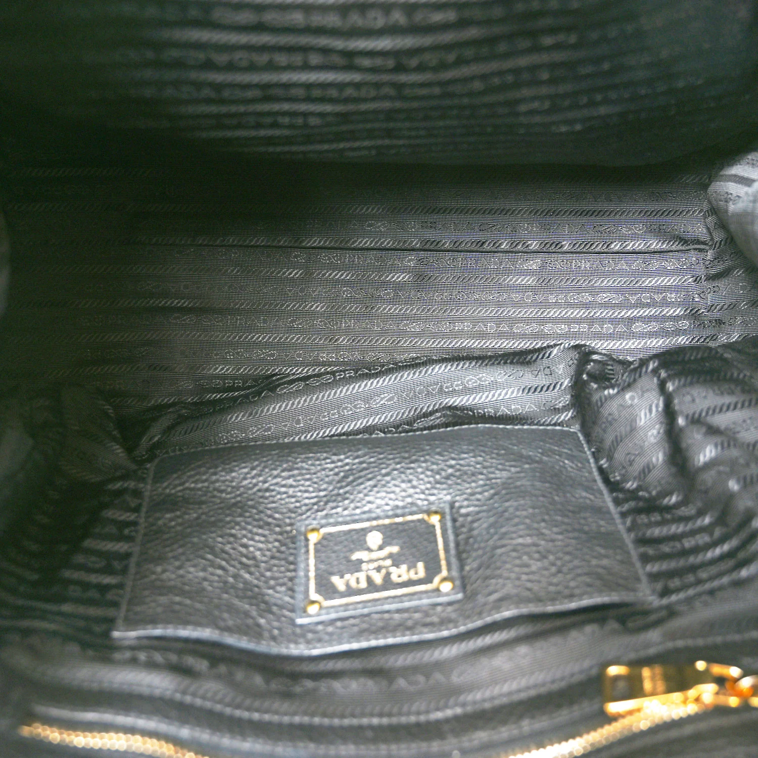 Vitello Phenix Shopping Bag Black - Image 5