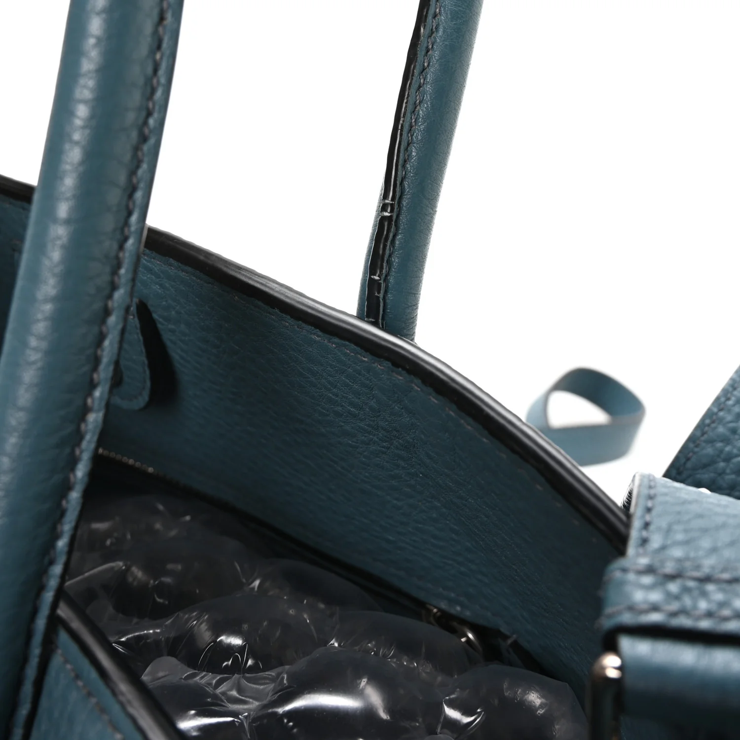 Vitello Phenix Shopping Tote Marine - Image 12