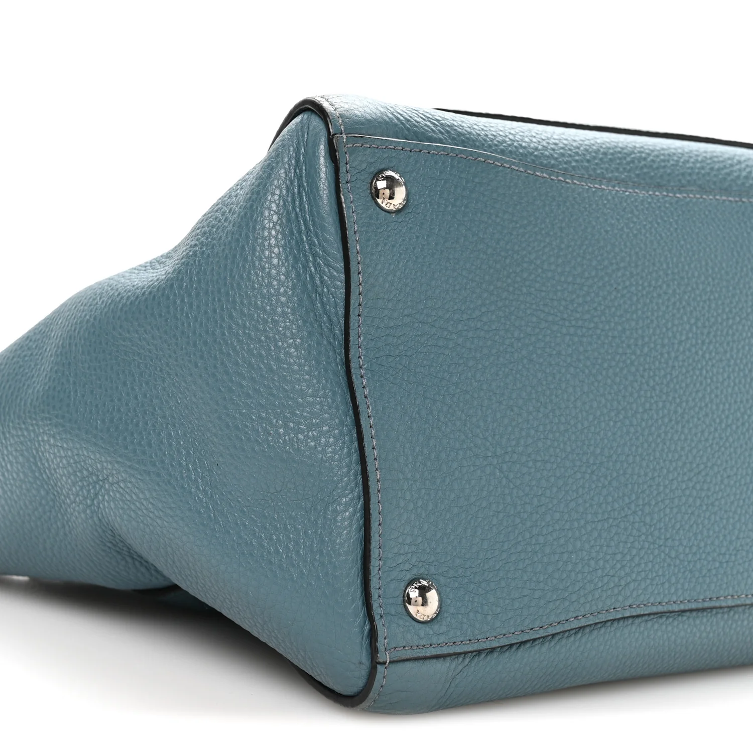 Vitello Phenix Shopping Tote Marine - Image 9