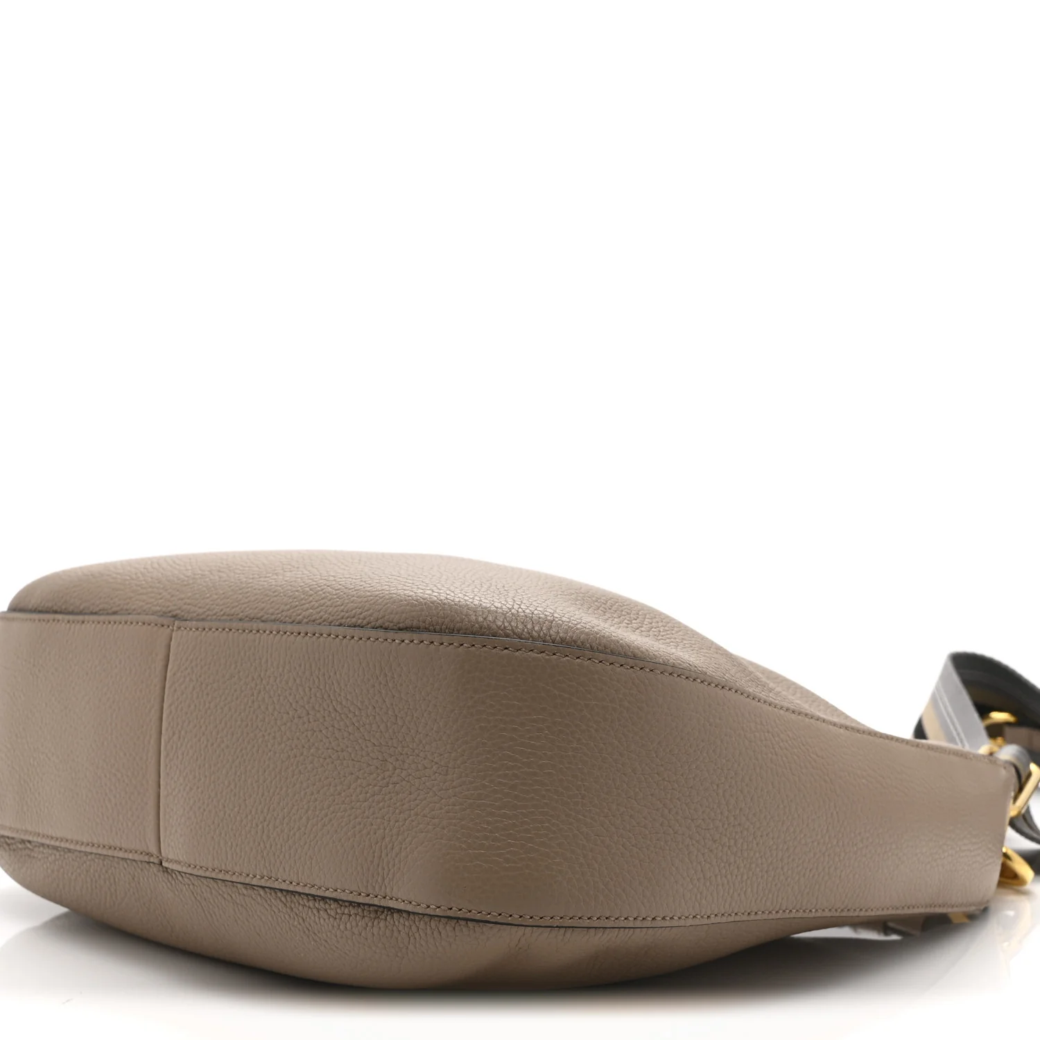 Vitello Phenix Zippered Messenger Hobo Cammeo - Image 10
