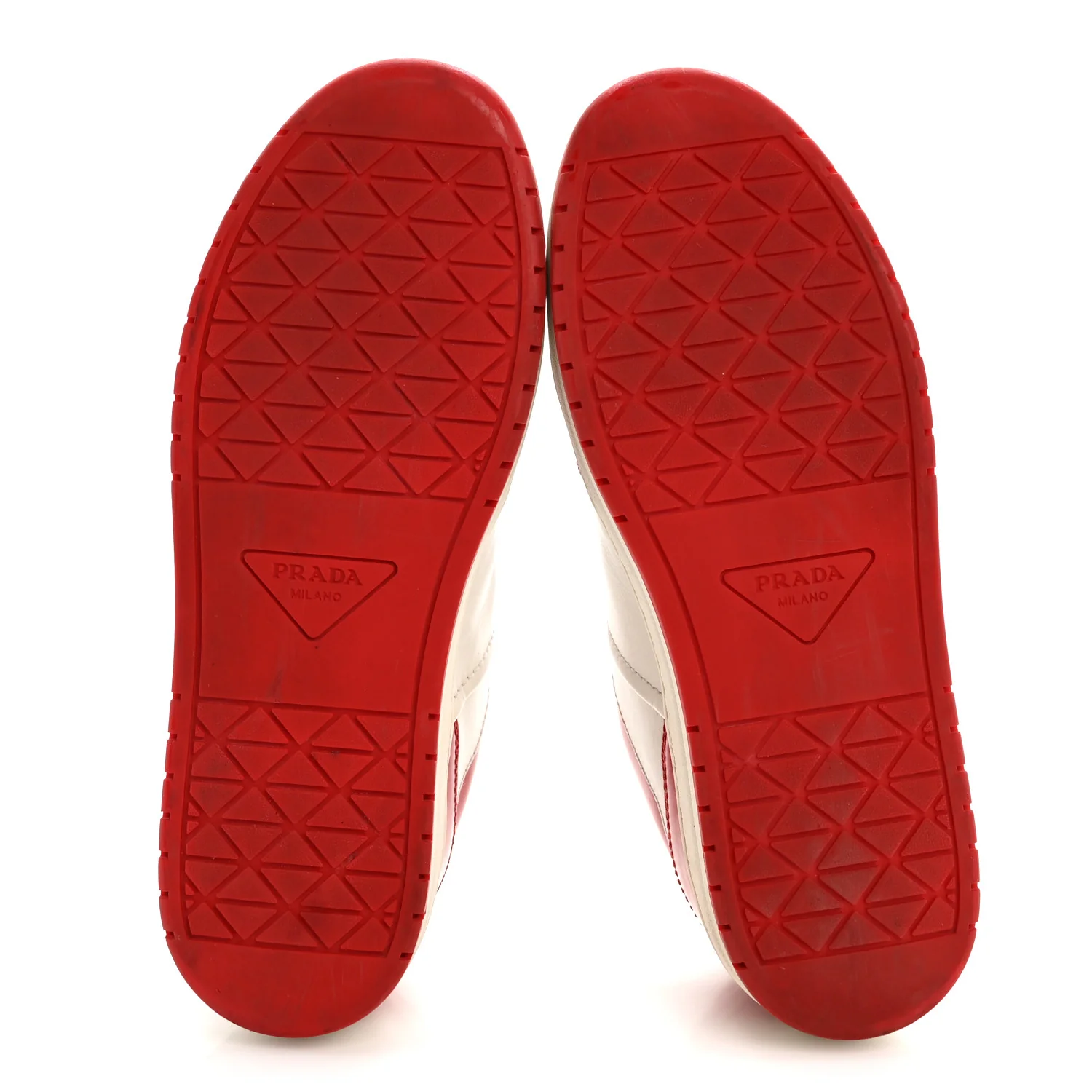 Vitello Sport Spazzolato Rois Triangle Logo Womens Downtown Low Top 30mm Sneakers 38.5 White Lacca - Image 6