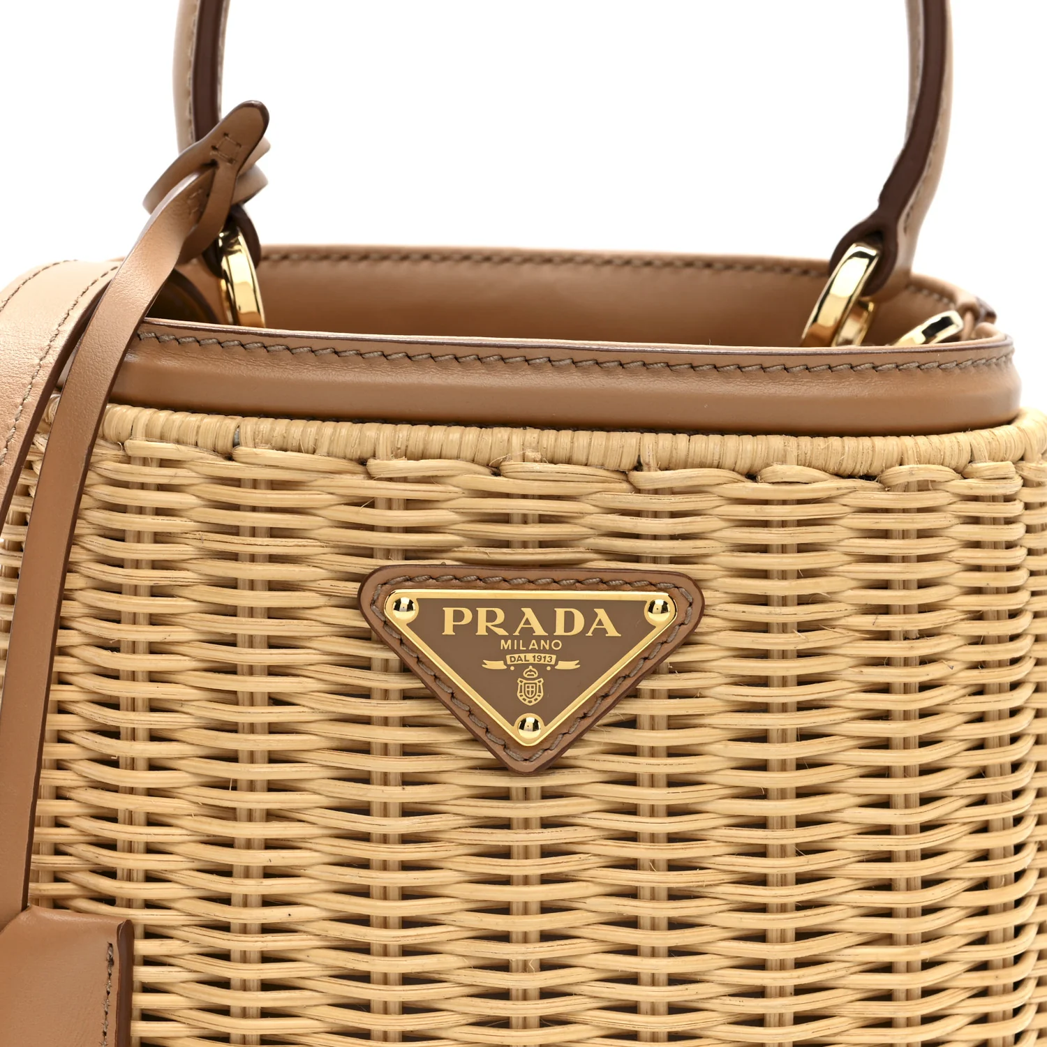 Wicker Mini Panier Bag Naturale - Image 7