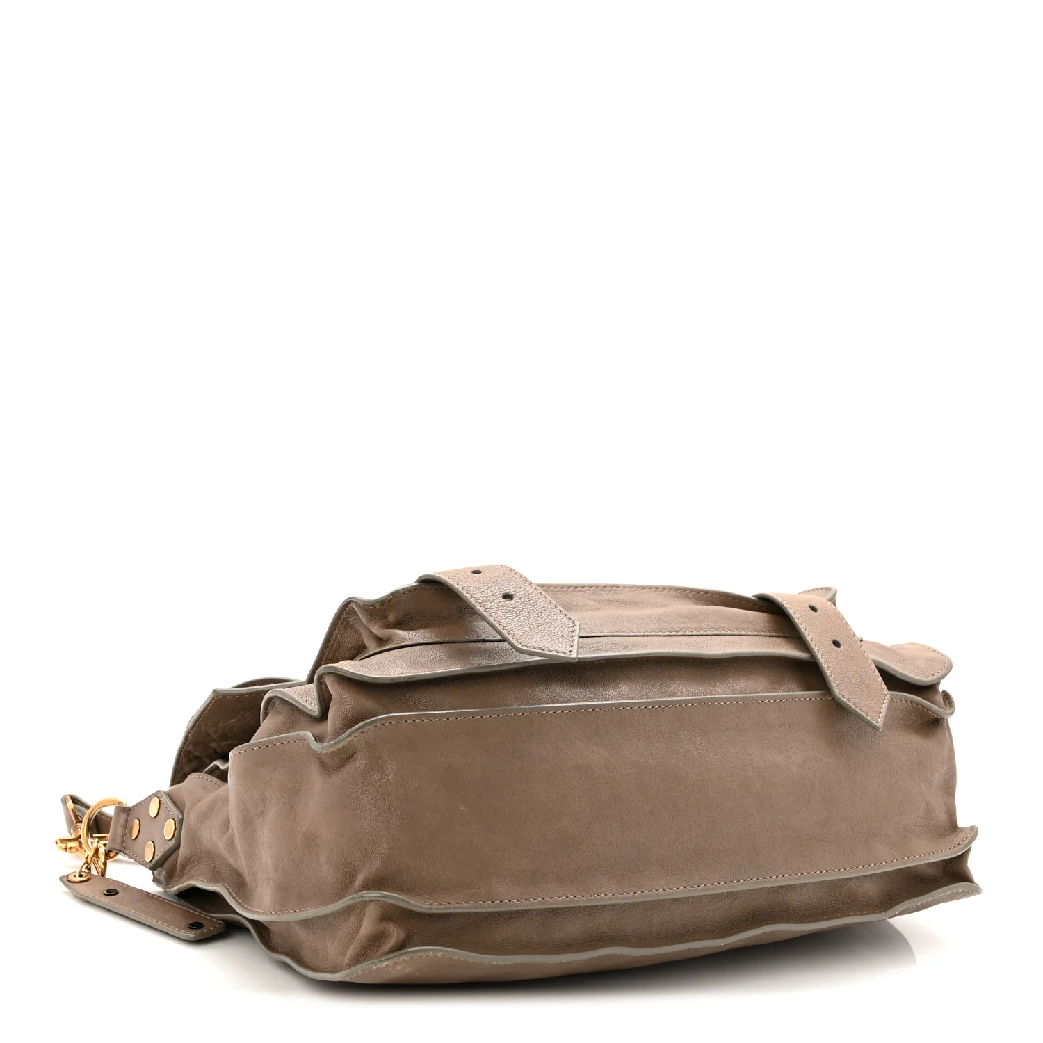 Lambskin PS1 Medium Satchel Smoke - Image 4