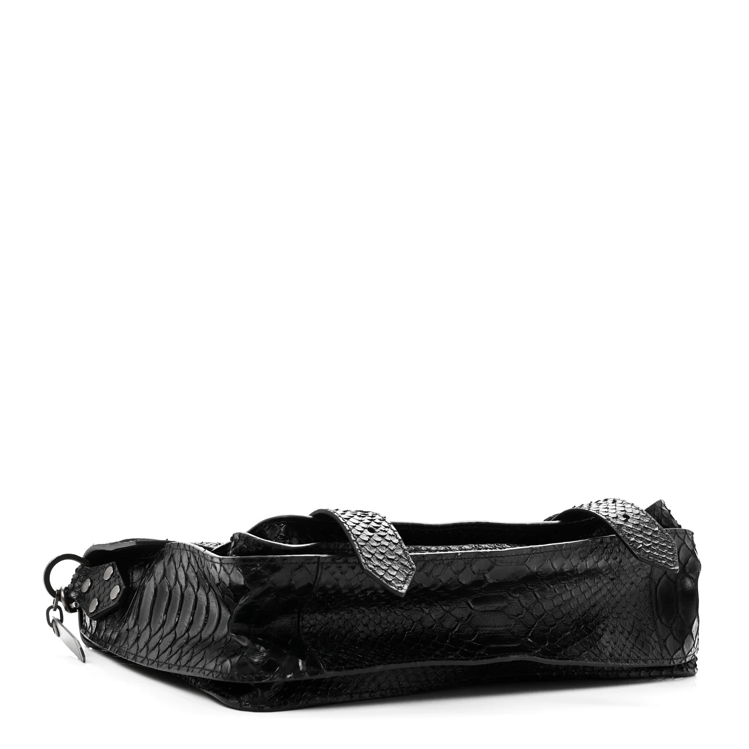 Snakeskin Medium PS1 Satchel Black - Image 4