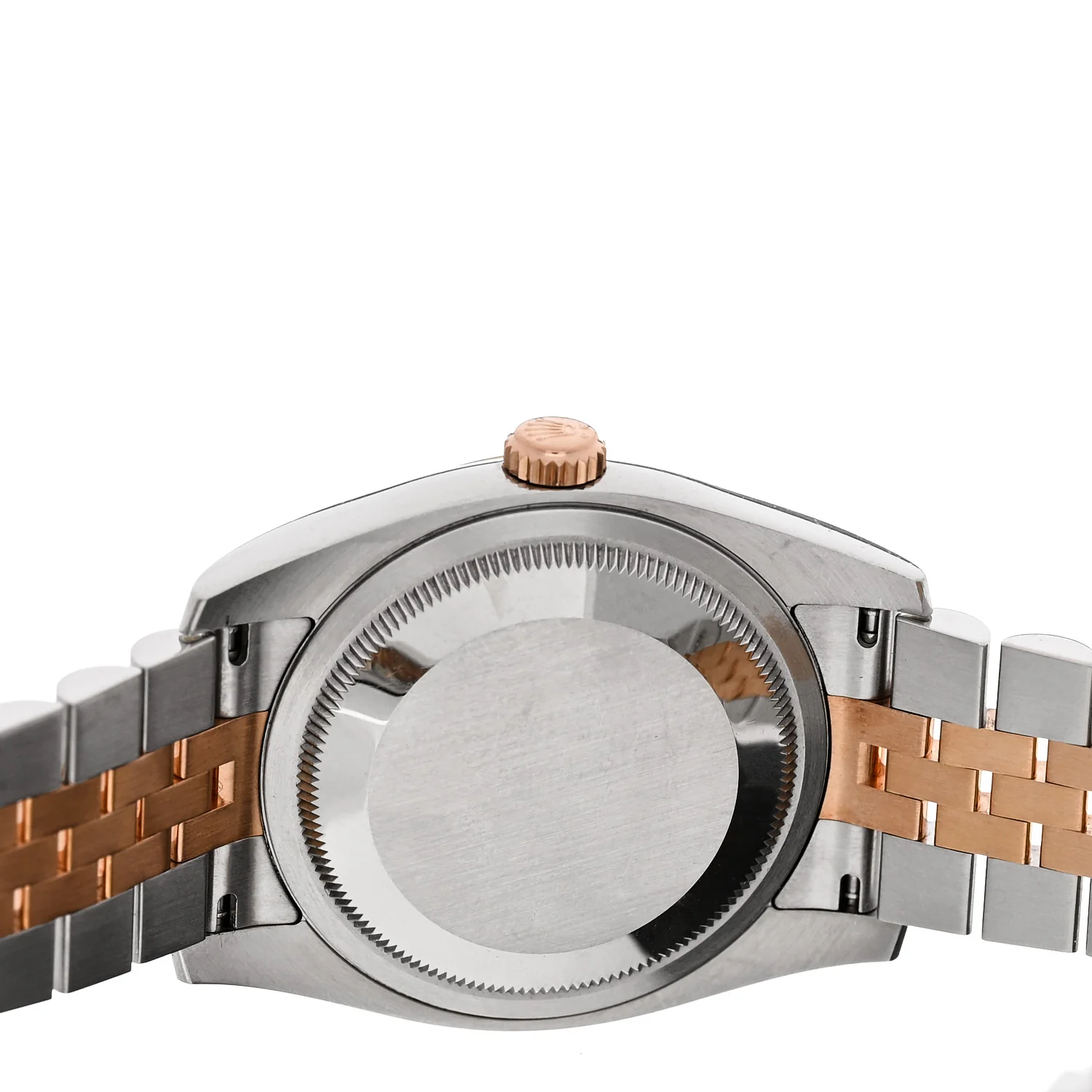 Stainless Steel 18K Everose Gold Diamond 36mm Oyster Perpetual Datejust Watch Pink 116231 - Image 4