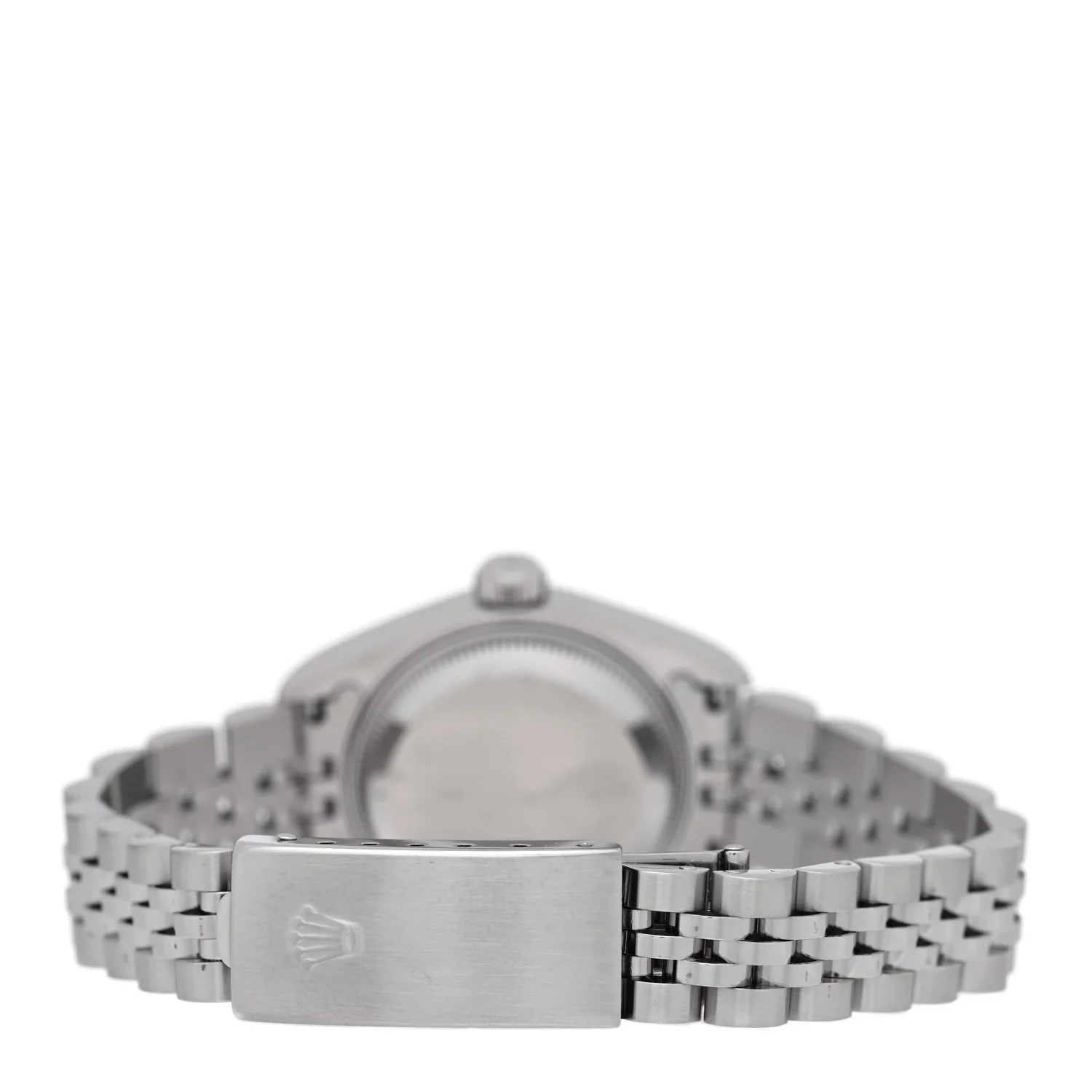 Stainless Steel 18K White Gold 26mm Oyster Perpetual Datejust Watch Silver Roman 79174 - Image 3