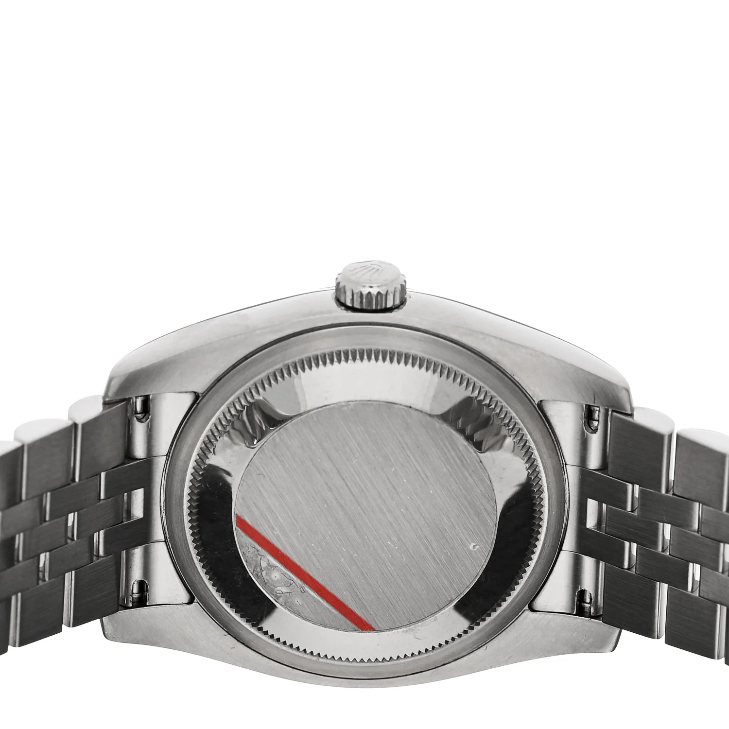 Stainless Steel 18K White Gold Diamond 36mm Oyster Perpetual Datejust Watch Blue 116234 - Image 4