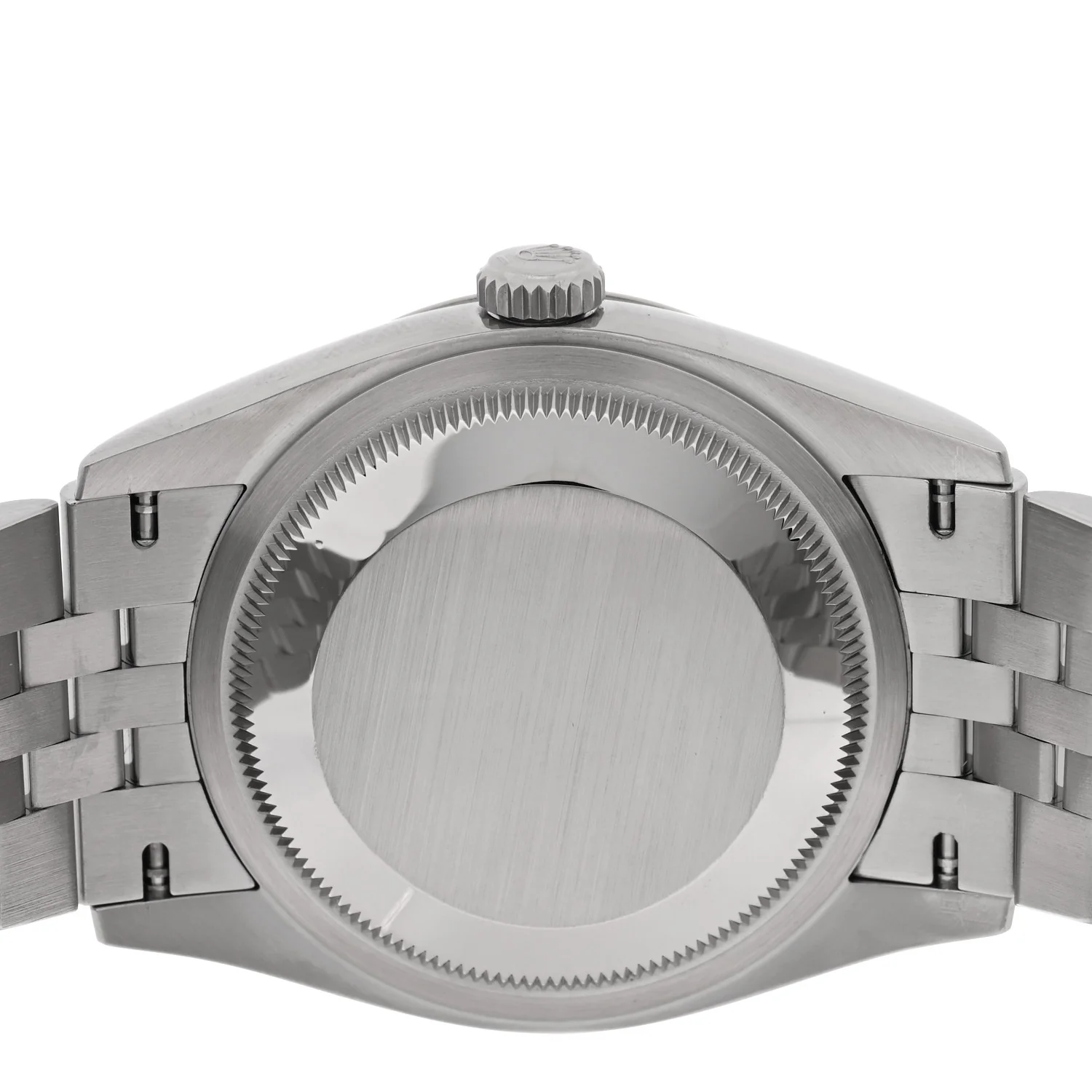 Stainless Steel 18K White Gold Diamond 36mm Oyster Perpetual Datejust Watch Bright Blue 126234 - Image 4