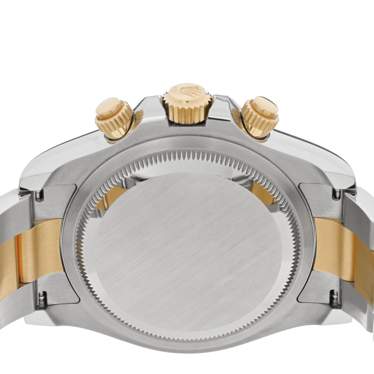 Stainless Steel 18K Yellow Gold 40mm Oyster Perpetual Cosmograph Daytona Watch Champagne 126503 - Image 4