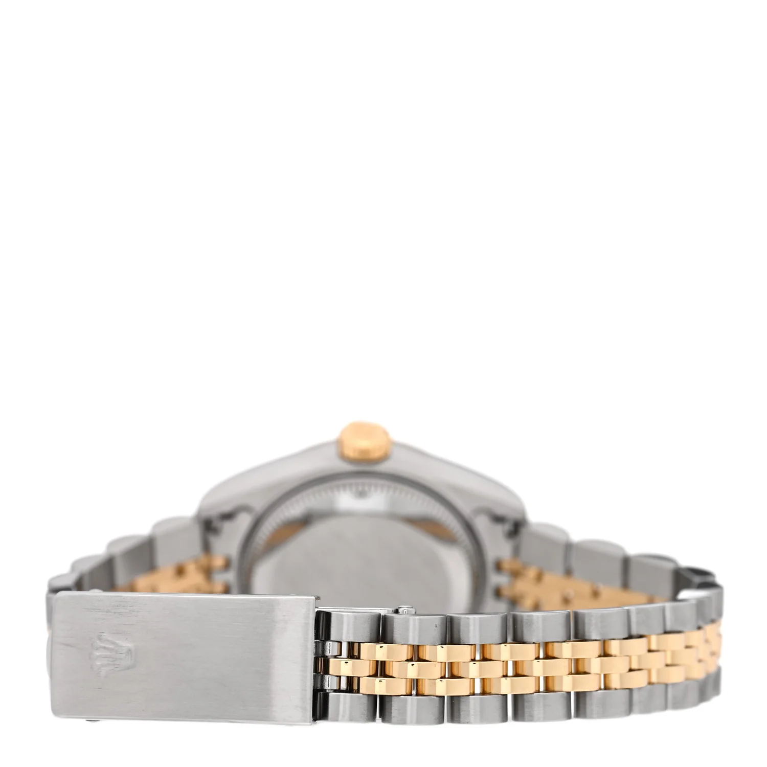 Stainless Steel 18K Yellow Gold Diamond 26mm Oyster Perpetual Datejust Watch Silver Jubilee 79173 - Image 3