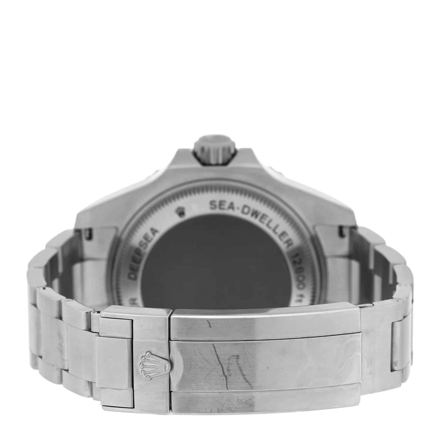 Stainless Steel 44mm Oyster Perpetual Date Sea-Dweller Deepsea Watch Black 116660 - Image 3