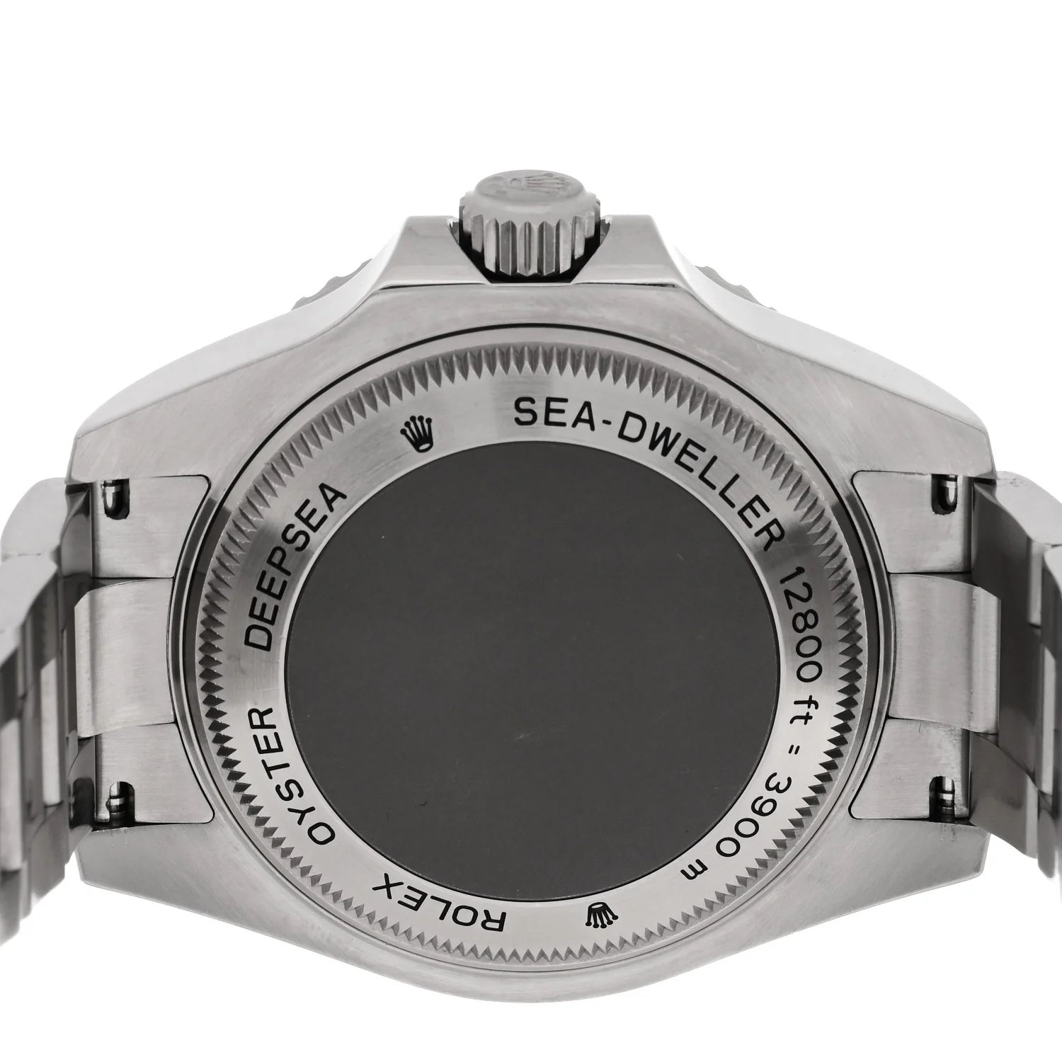 Stainless Steel 44mm Oyster Perpetual Date Sea-Dweller Deepsea Watch Black 116660 - Image 4