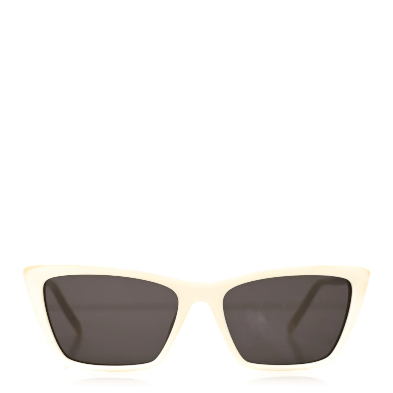 Acetate Cat Eye Mica Thin SL 737 Sunglasses Ivory - Image 2