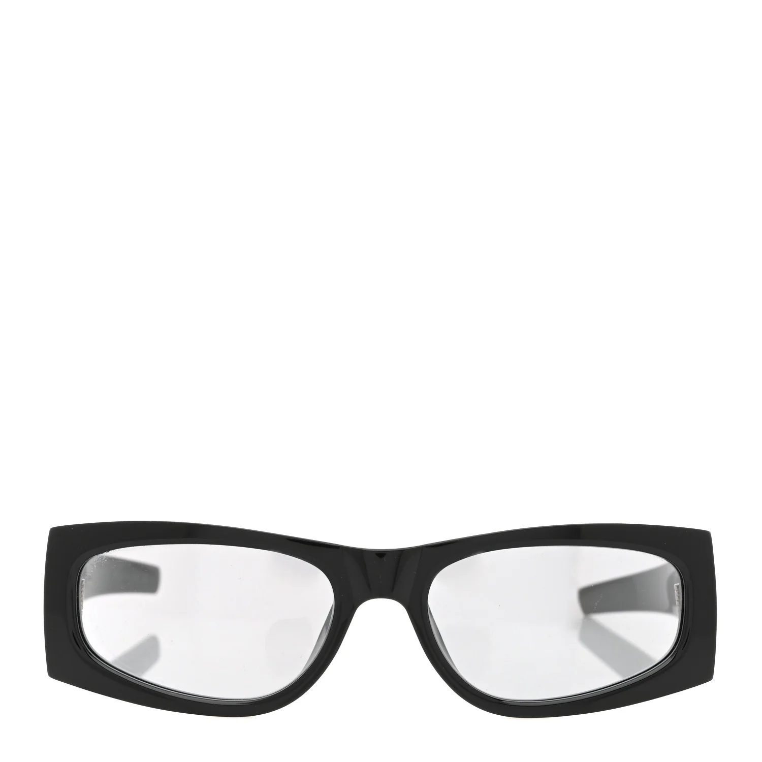 Acetate Rectangle SL M140/F Sunglasses Black - Image 2