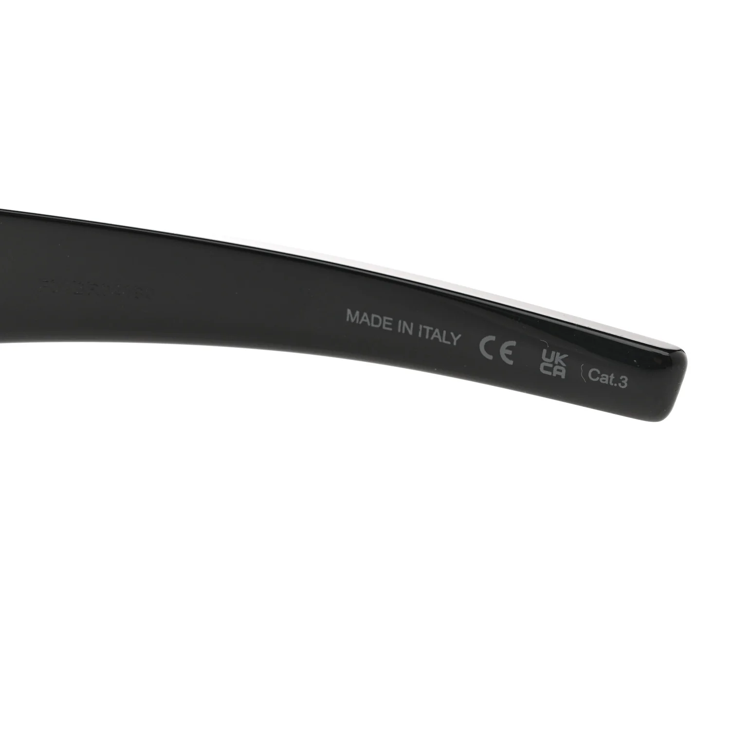 Acetate Rectangle SL M140/F Sunglasses Black - Image 6