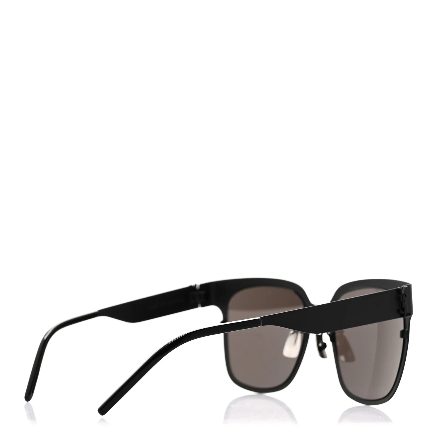 Acetate Square SL M41 Sunglasses Black - Image 4