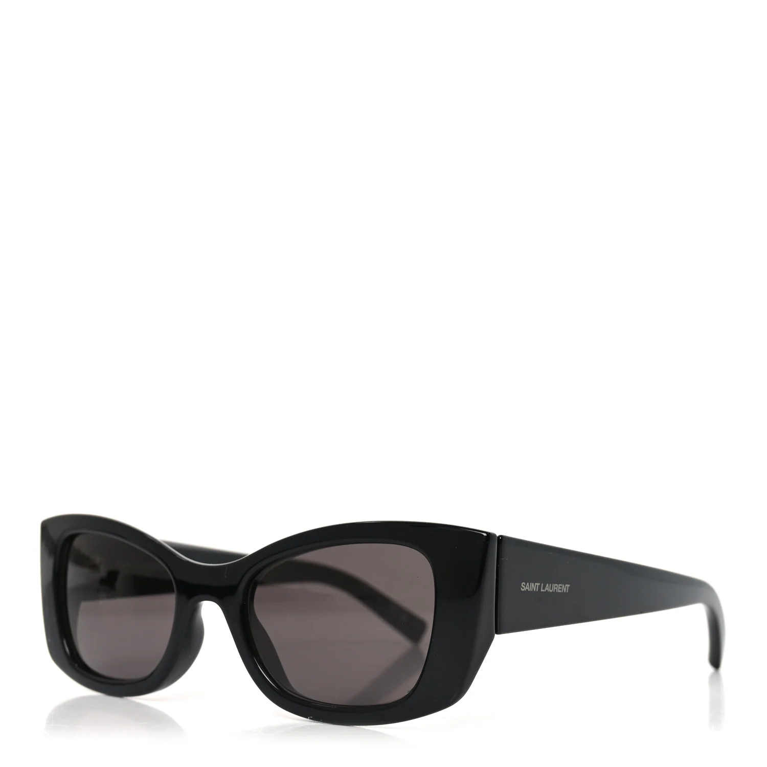 Acetate Ultra Cat Eye Sunglasses SL 593 Black