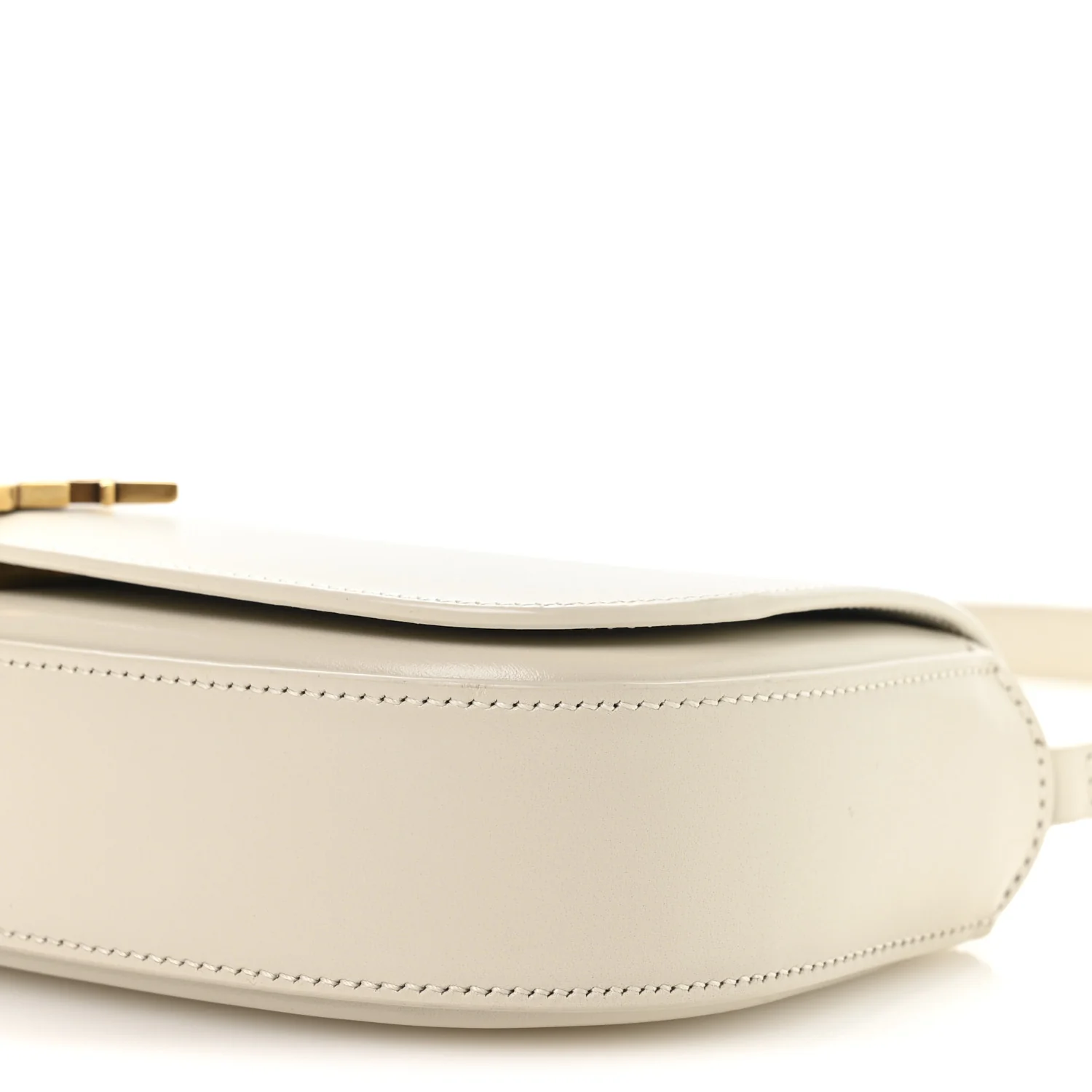 Box Calfskin Mini Voltaire Shoulder Bag Crema soft - Image 10