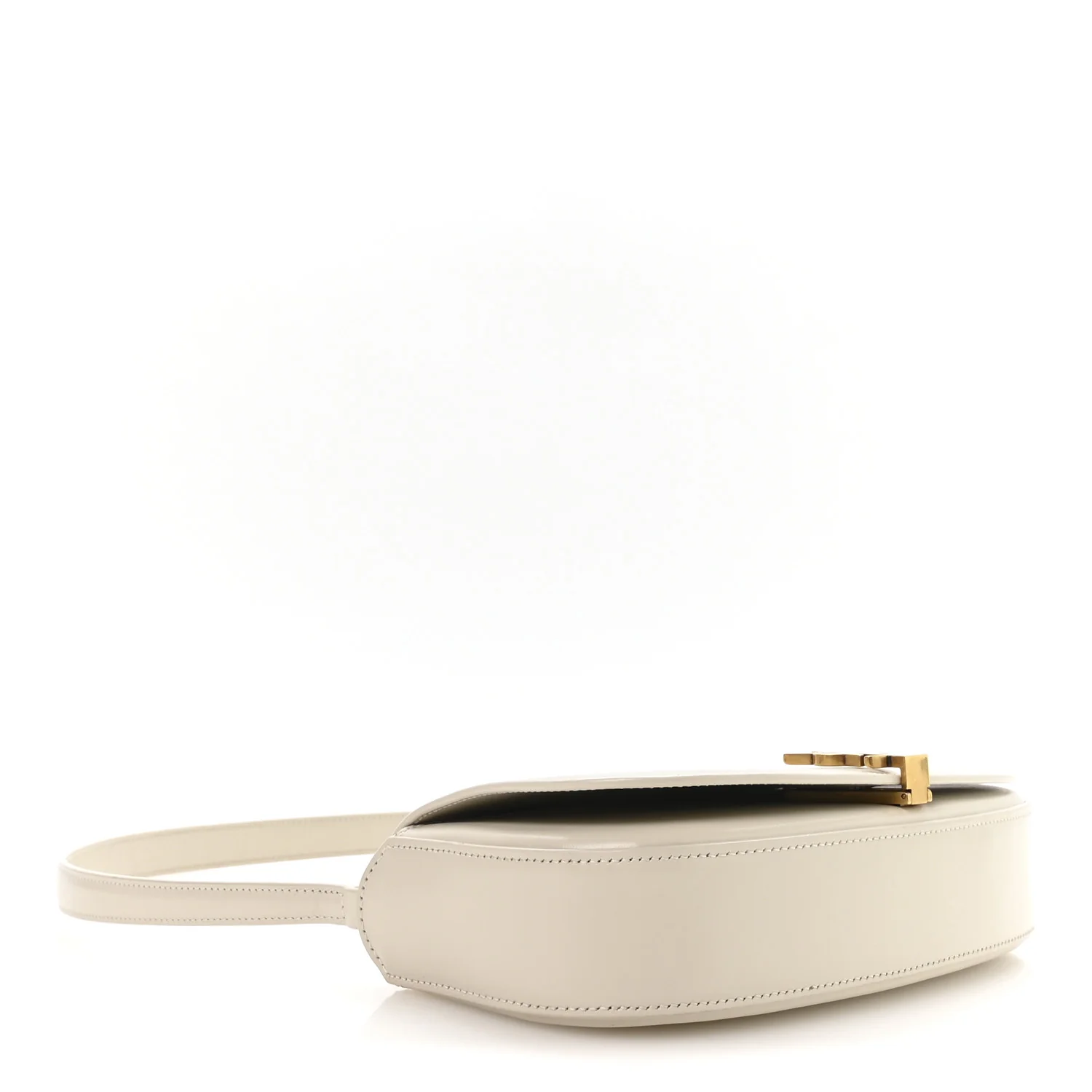 Box Calfskin Mini Voltaire Shoulder Bag Crema soft - Image 4