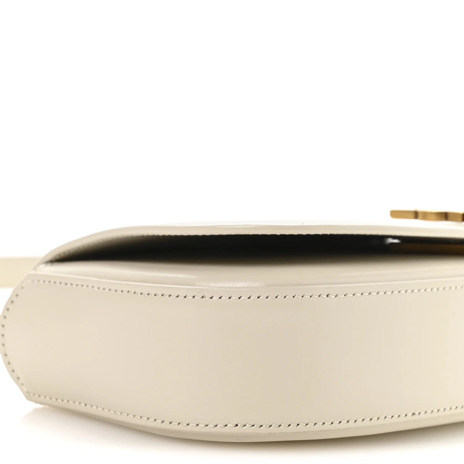 Box Calfskin Mini Voltaire Shoulder Bag Crema soft - Image 9