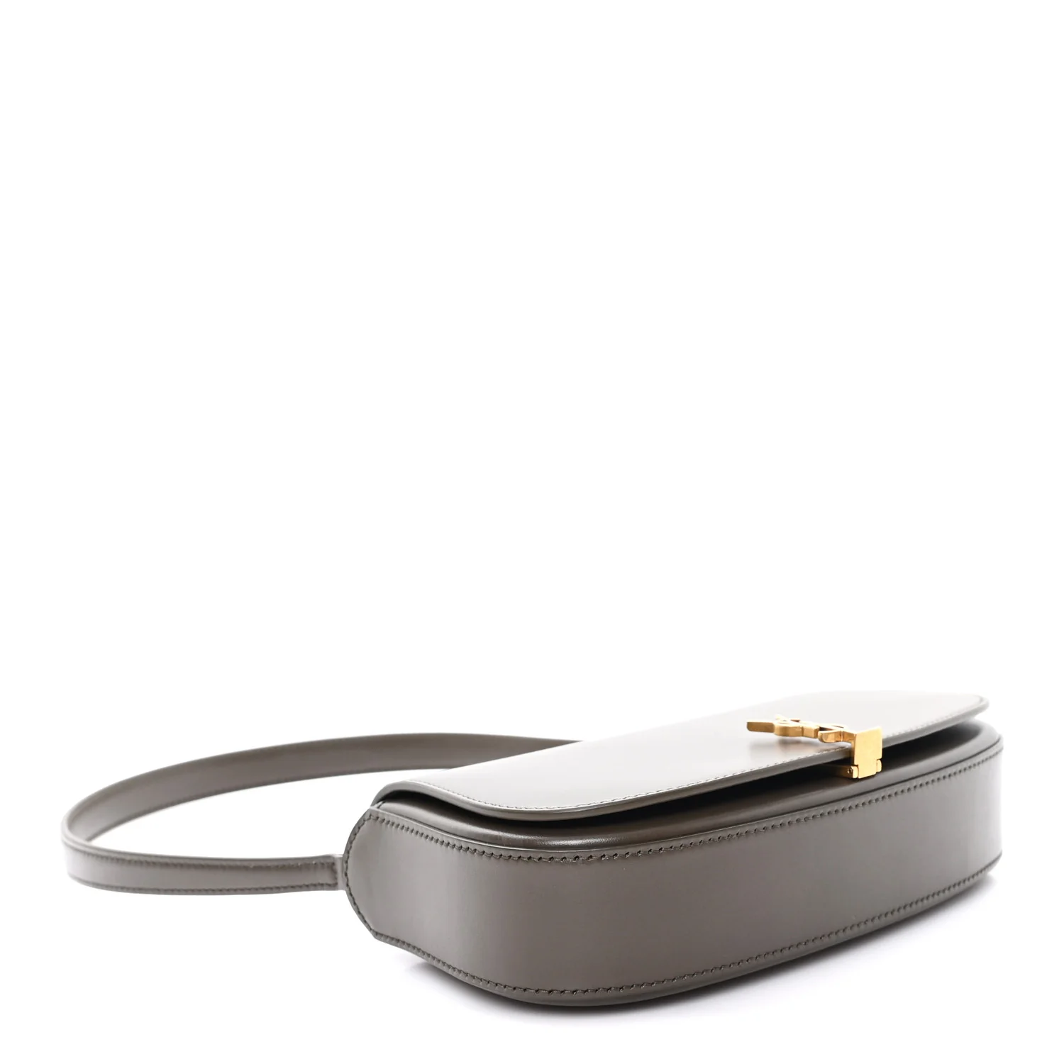 Box Calfskin Mini Voltaire Shoulder Bag  Deep Musk - Image 4