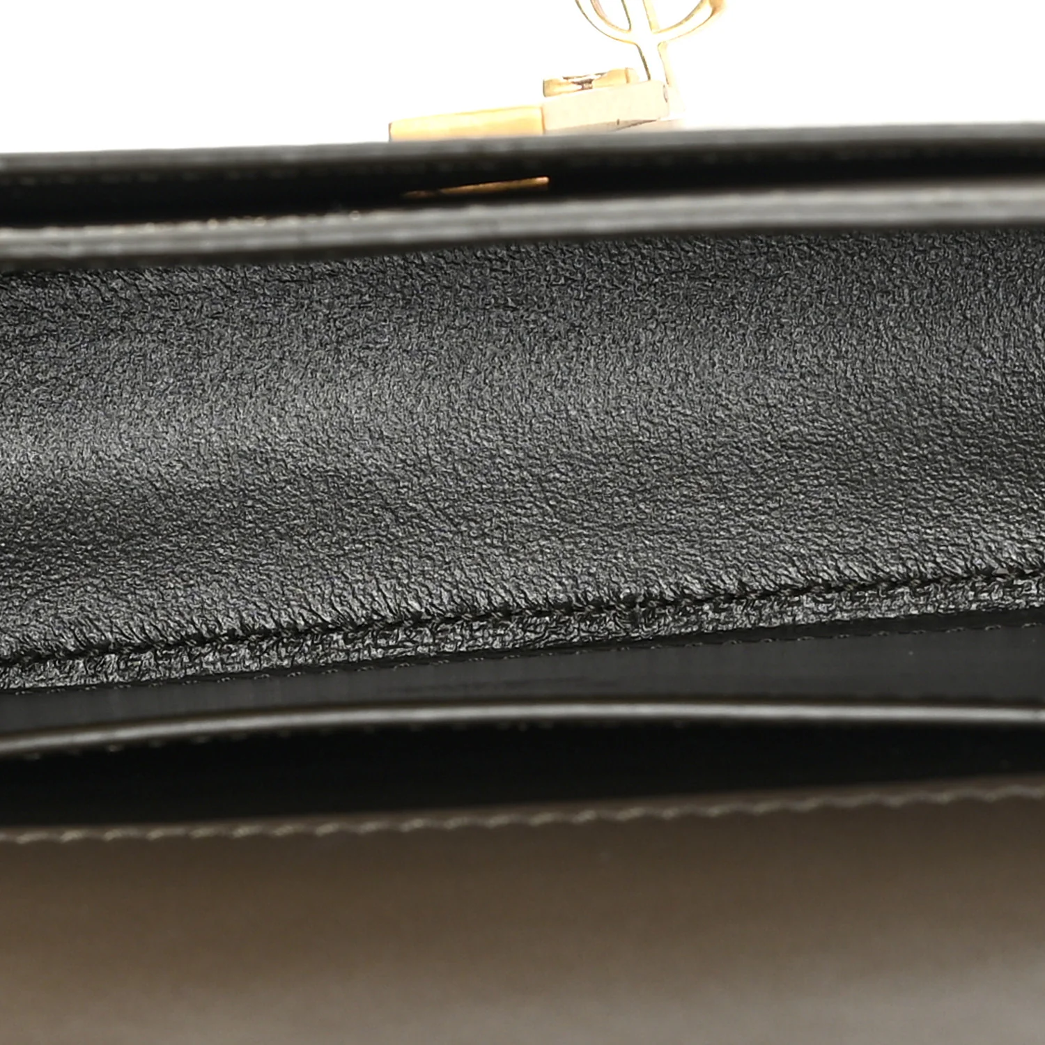 Box Calfskin Mini Voltaire Shoulder Bag Deep Musk - Image 5