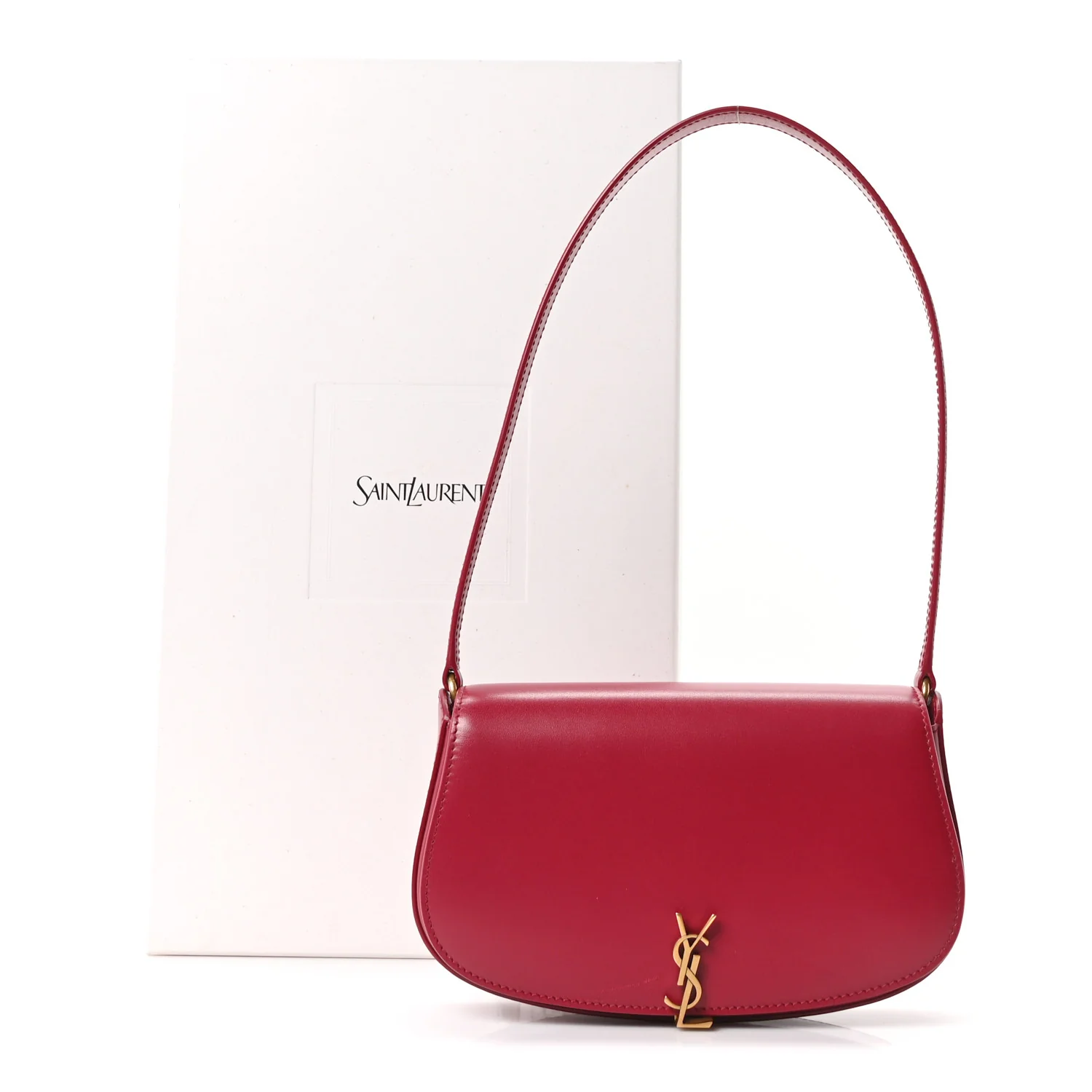 Box Calfskin Mini Voltaire Shoulder Bag Raspberry Pink - Image 10