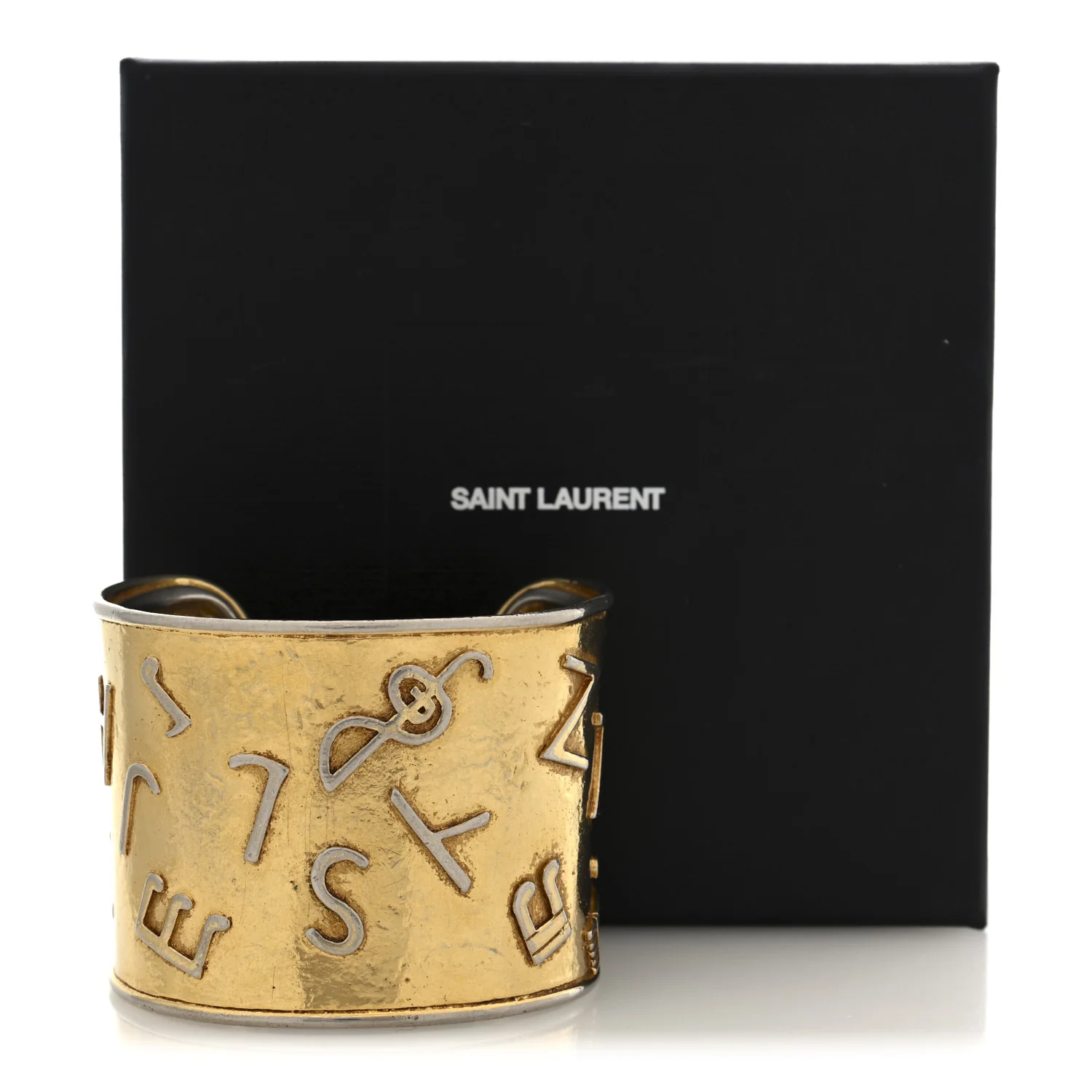 Brass Jazz Cuff Bracelet - Image 5