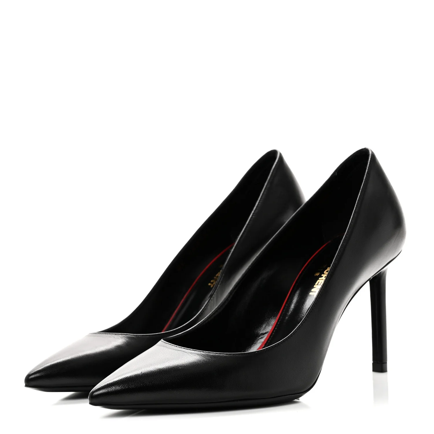 Calfskin Anja 85 Pumps 36 Manto Naturale - Image 6