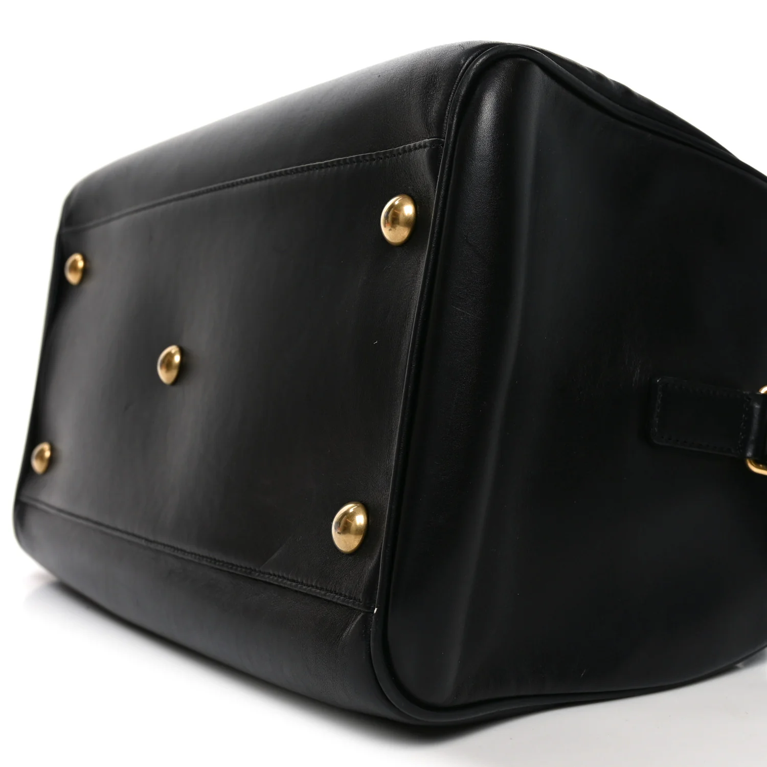 Calfskin Classic Duffle 6 Black - Image 10
