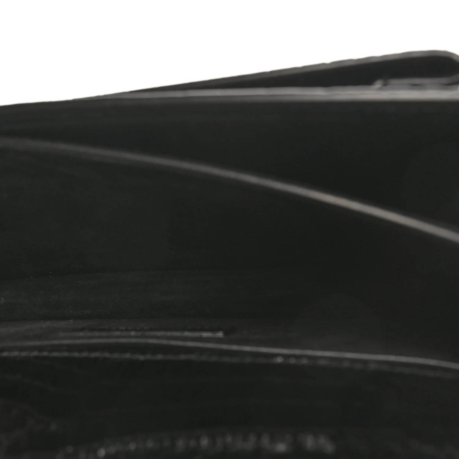 Calfskin Crocodile Embossed Medium Monochrome Monogram Sunset Black - Image 5