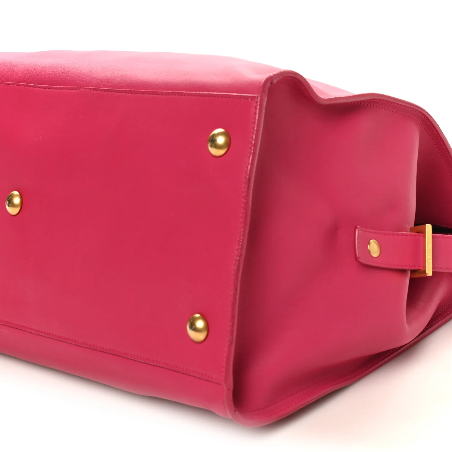 Calfskin Large Classic Y Cabas Fuchsia - Image 8