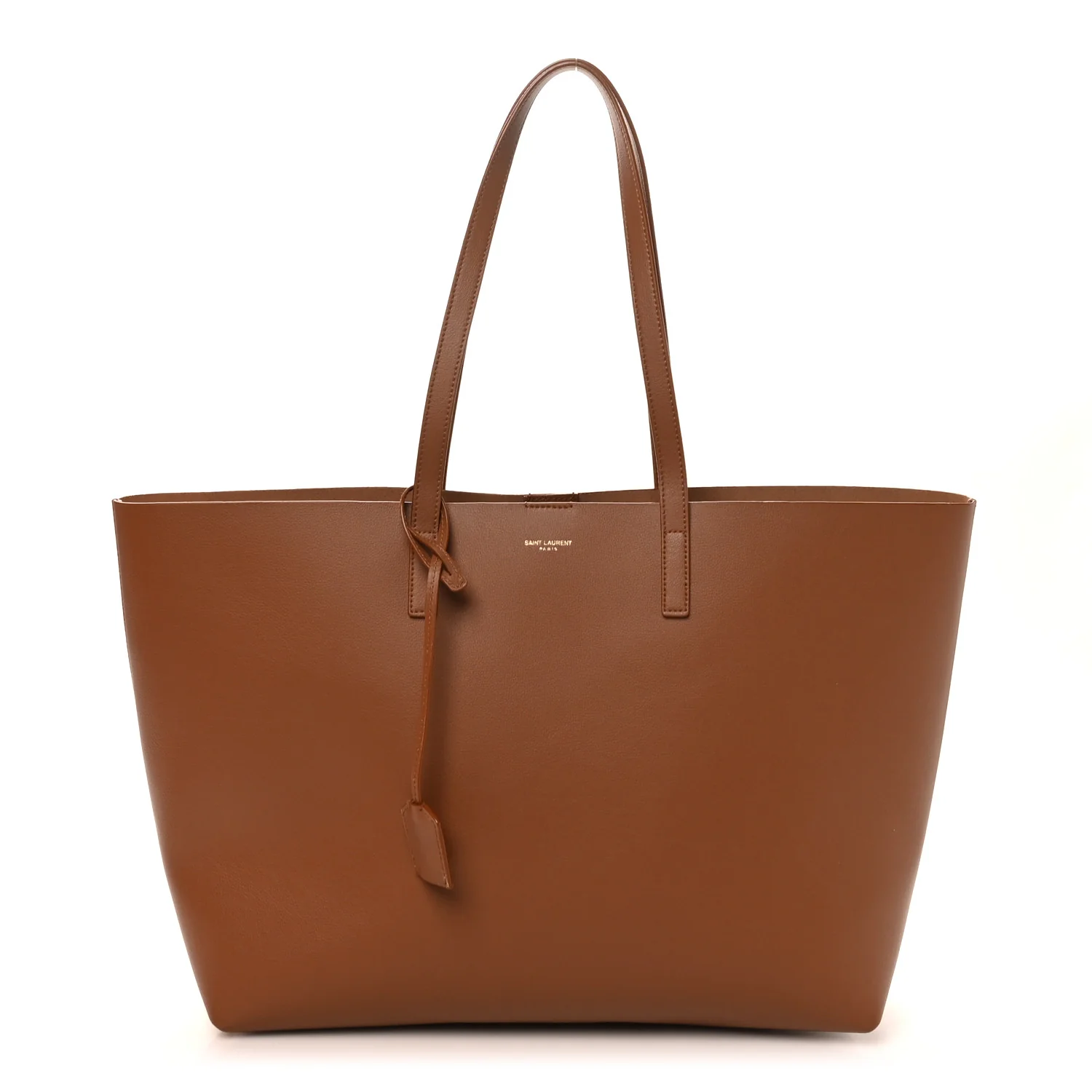 Calfskin Large Shopping Tote Brick
