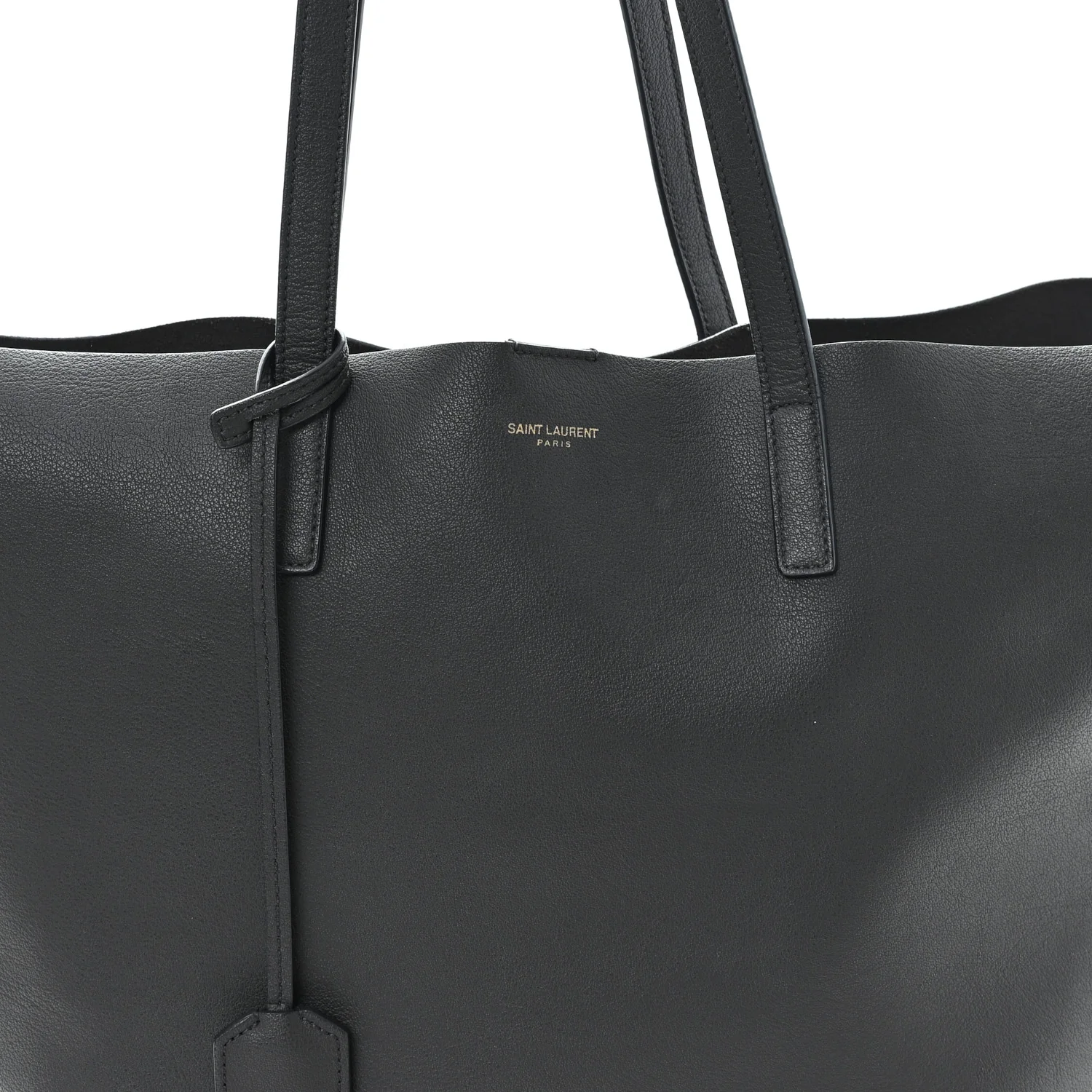 Calfskin Large Shopping Tote Earth - Image 8