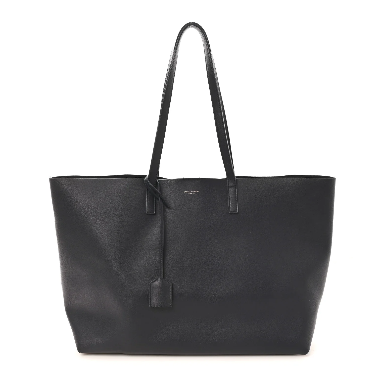 Calfskin Large Shopping Tote Navy
