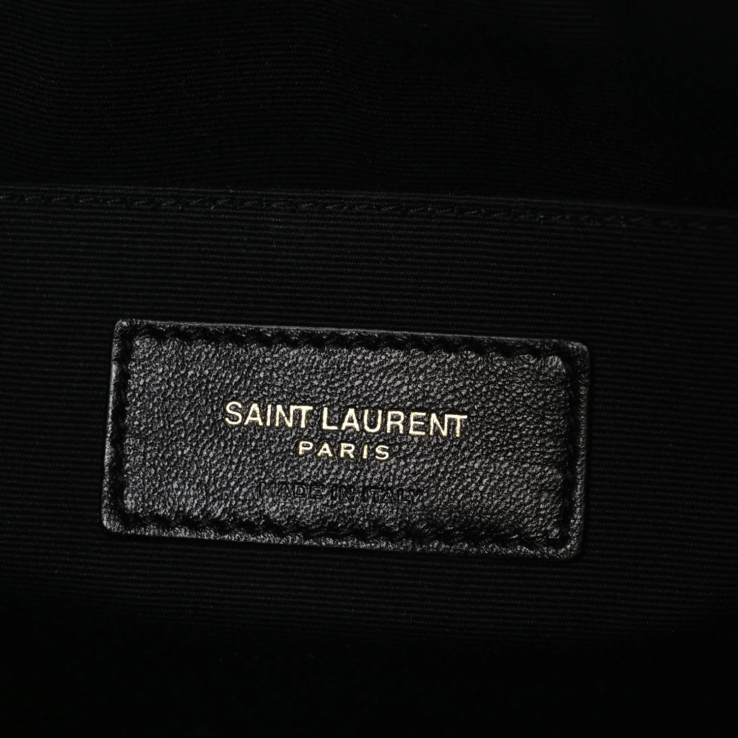 Calfskin Matelasse Monogram Cassandre Tablet Pouch Black - Image 6