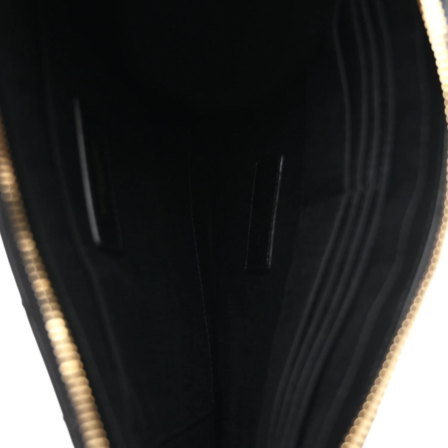Calfskin Matelasse Monogram Cassandre Tablet Pouch Black - Image 5