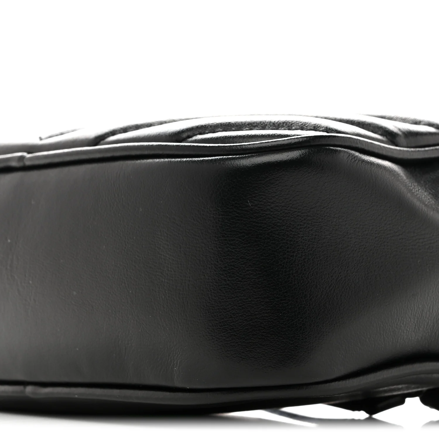 Calfskin Matelasse Monogram Lou Belt Bag Black - Image 10