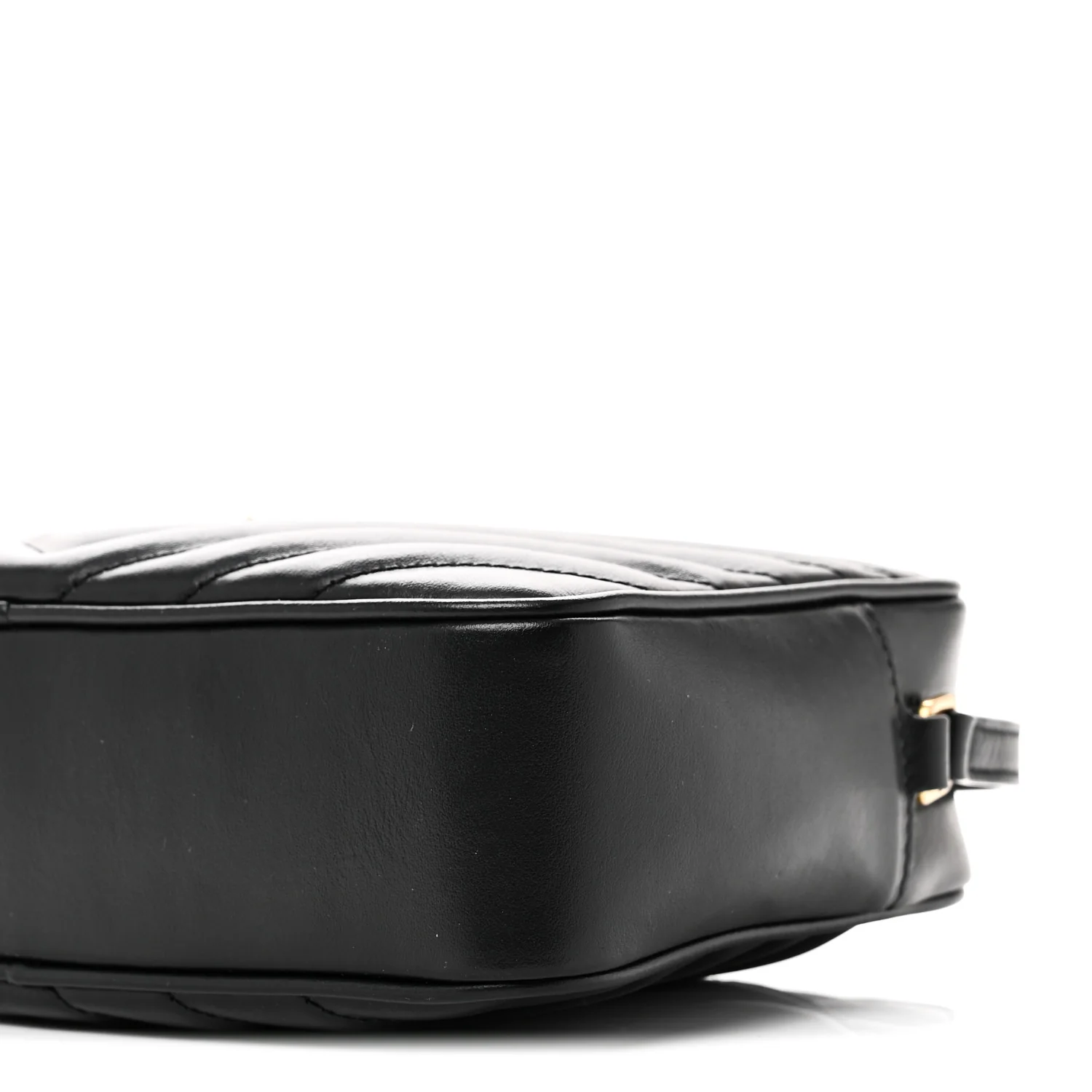 Calfskin Matelasse Monogram Lou Camera Bag Black - Image 10