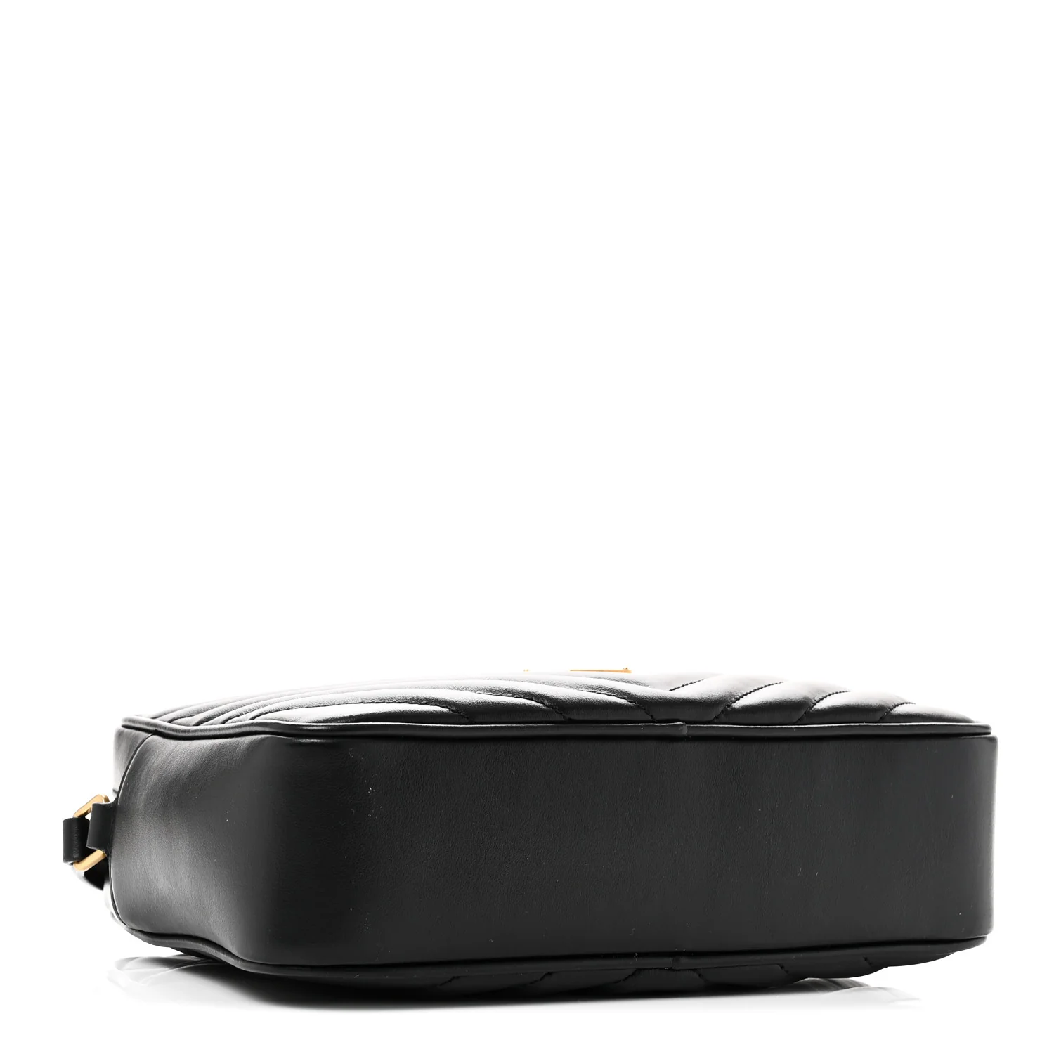 Calfskin Matelasse Monogram Lou Camera Bag Black - Image 4
