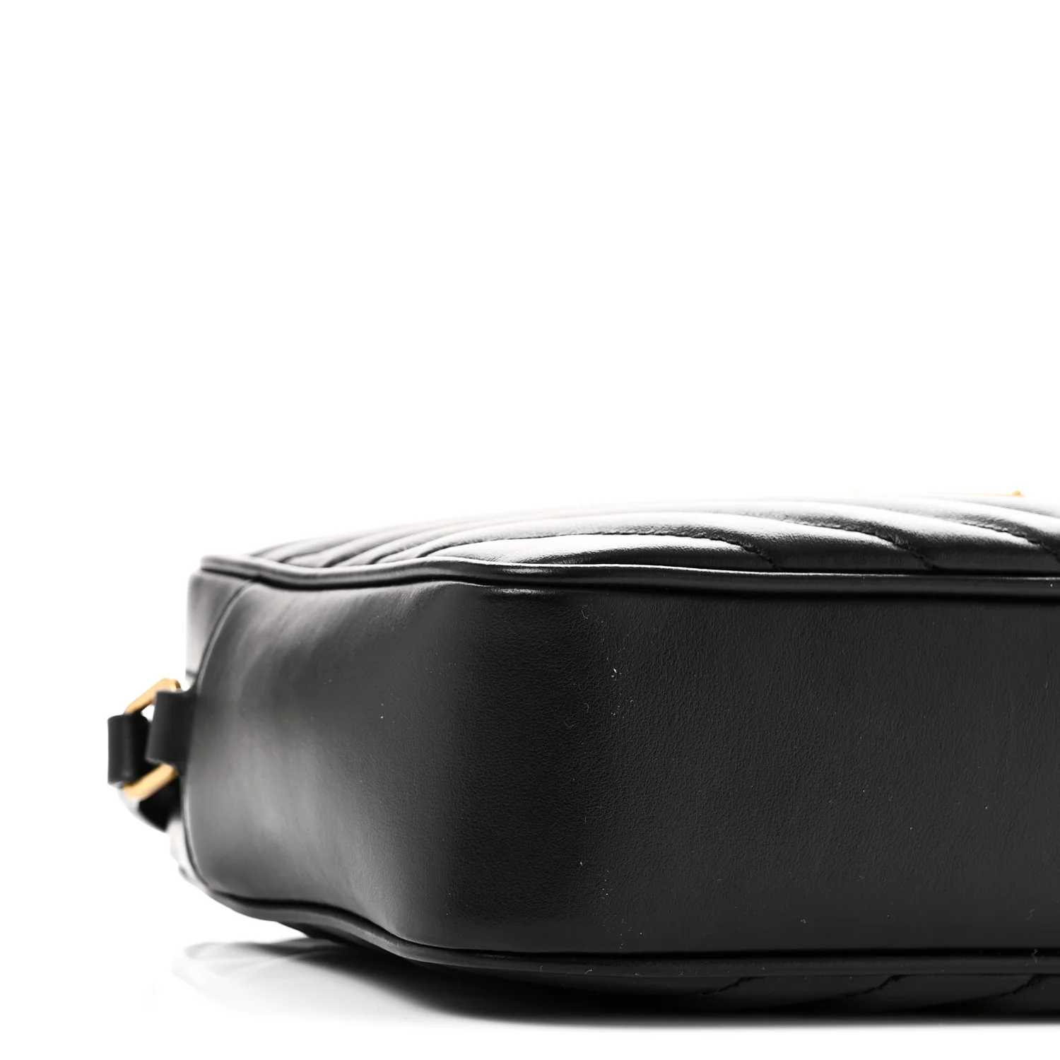 Calfskin Matelasse Monogram Lou Camera Bag Black - Image 9