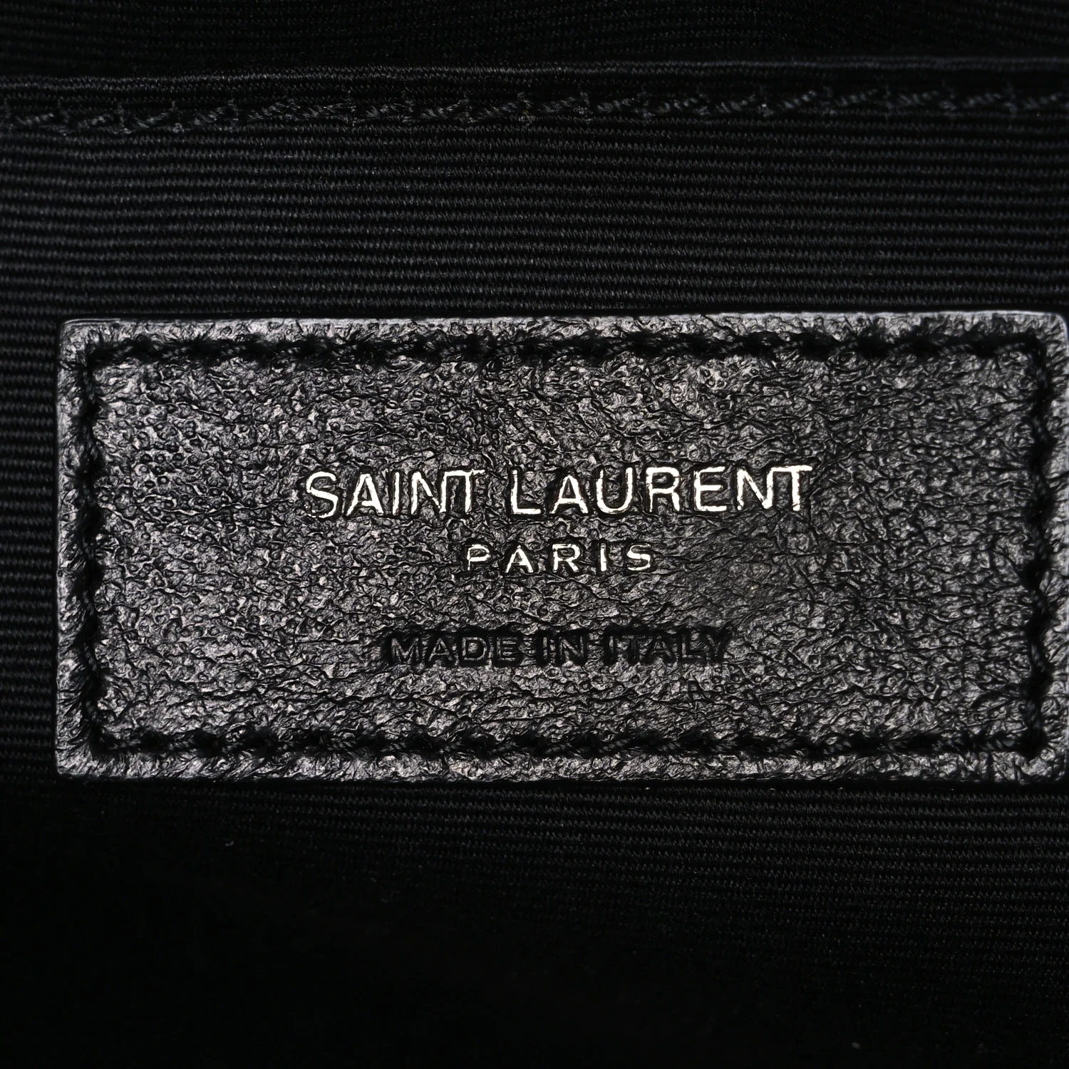 Calfskin Matelasse Monogram Lou Camera Bag Black - Image 6